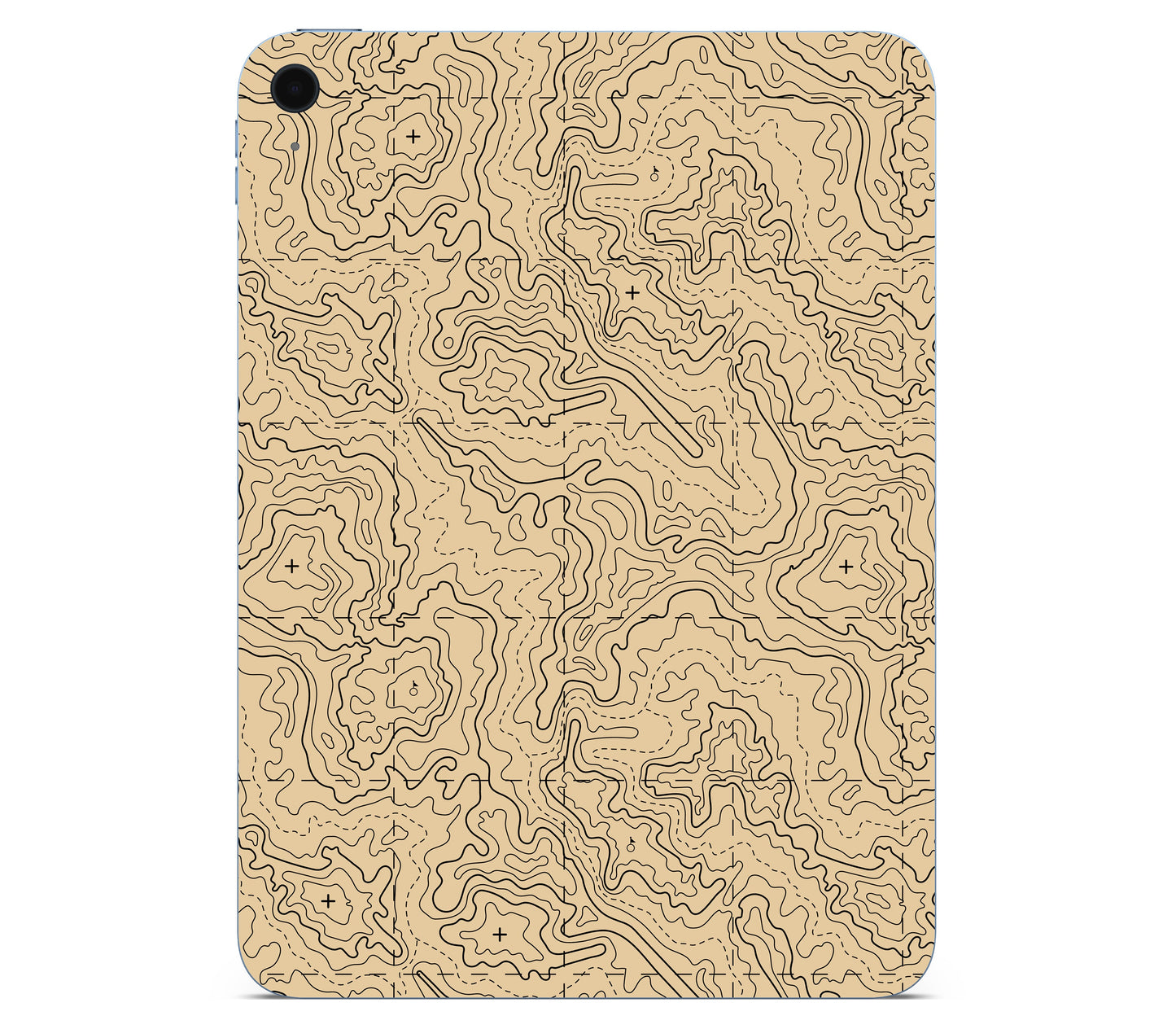 iPad 10.9" (2025, Gen 11) skin, Lockdown (Sandline), back skin without logo cutout