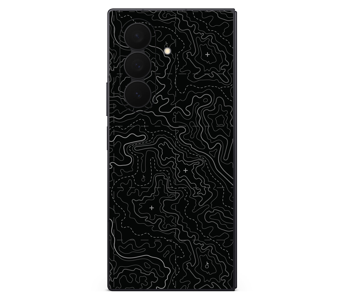 Galaxy Z Fold 8 Ultra skin, Lockdown (Blackout), back skin