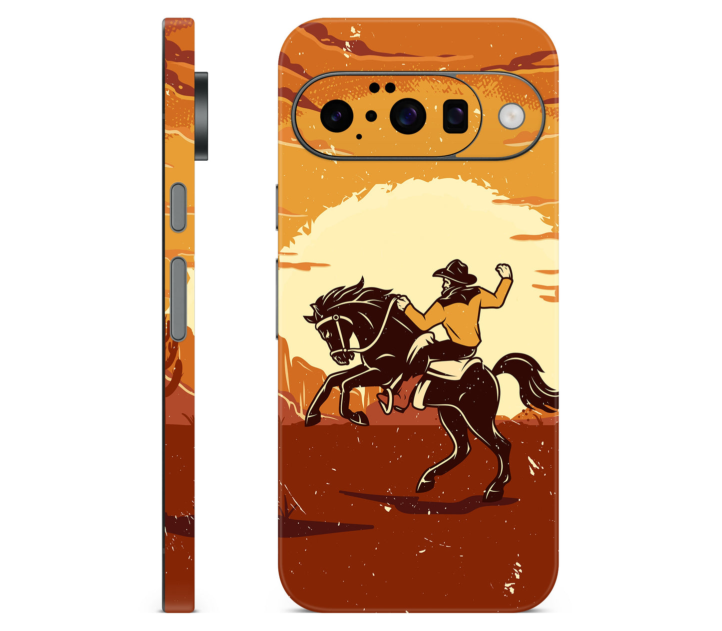 Google Pixel 11 skin, Cowboy, full wrap skin
