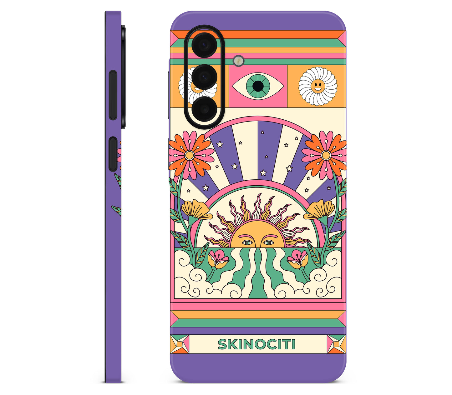 Galaxy A17 skin, Acidic Glare, view 2