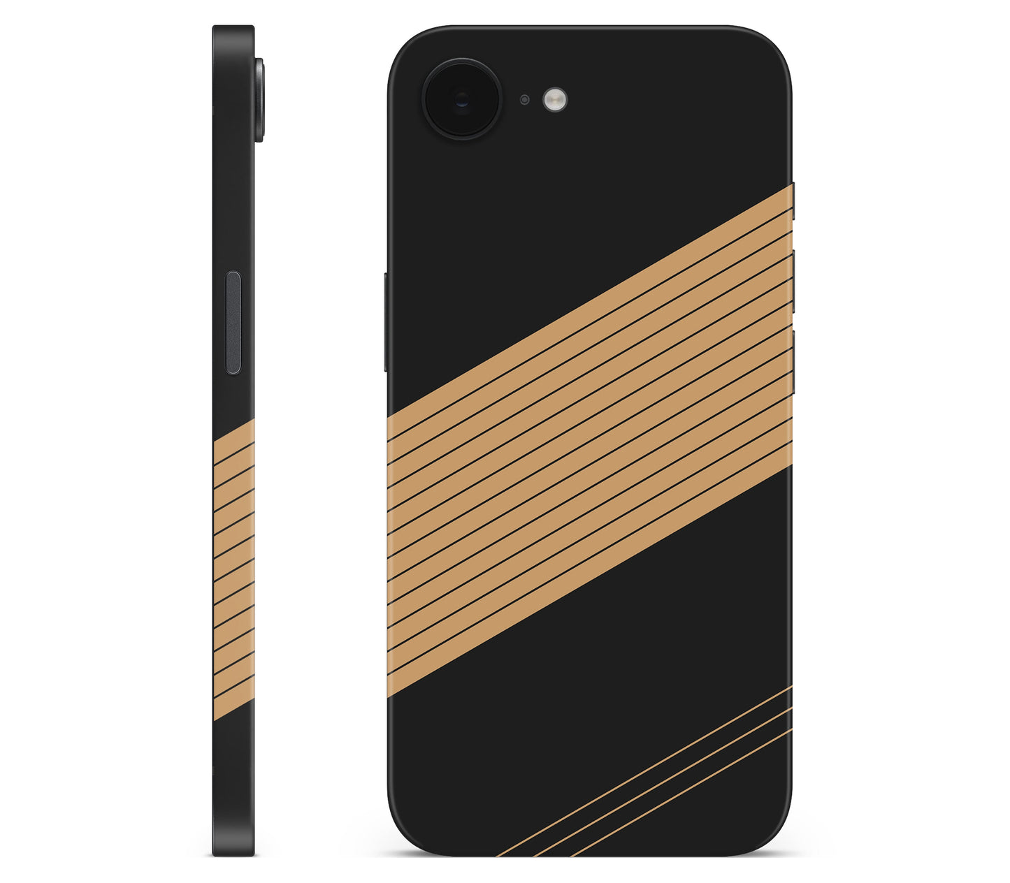 iPhone 17e skin, Discipline, full wrap without logo cutout