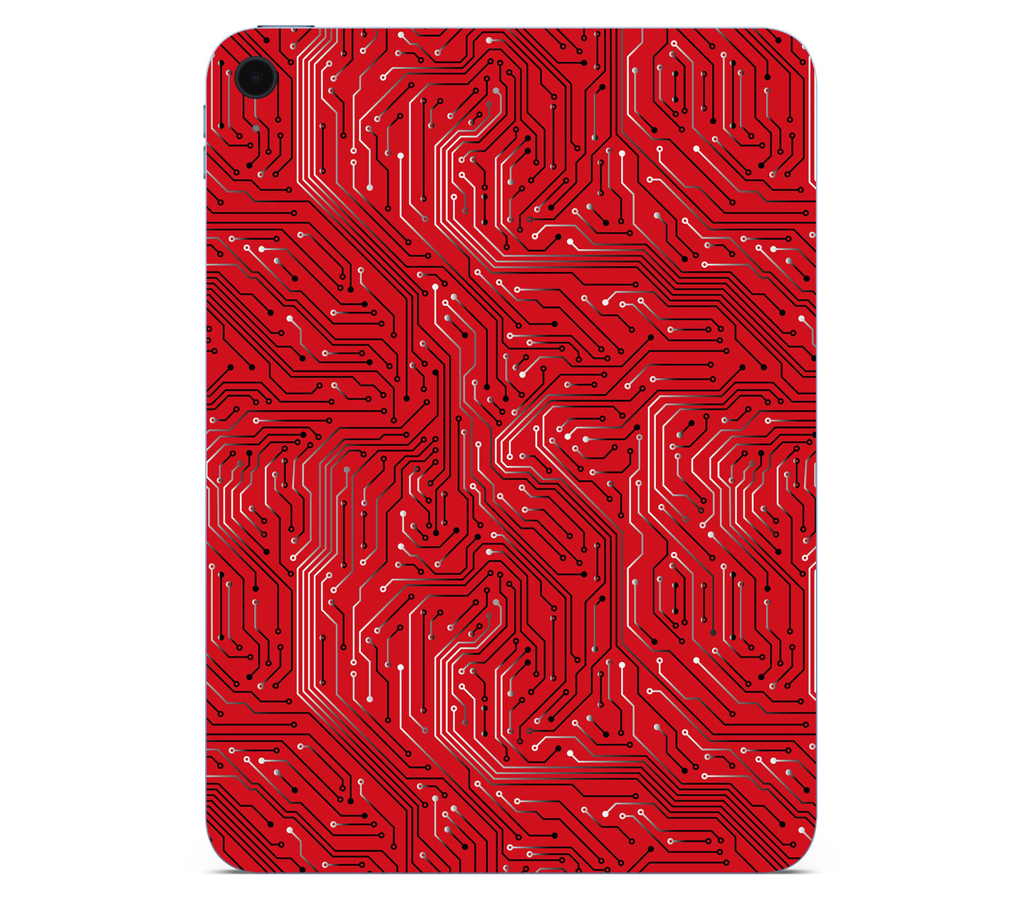 iPad 10.9" (2025, Gen 11) skin, REDLINE, back skin without logo cutout