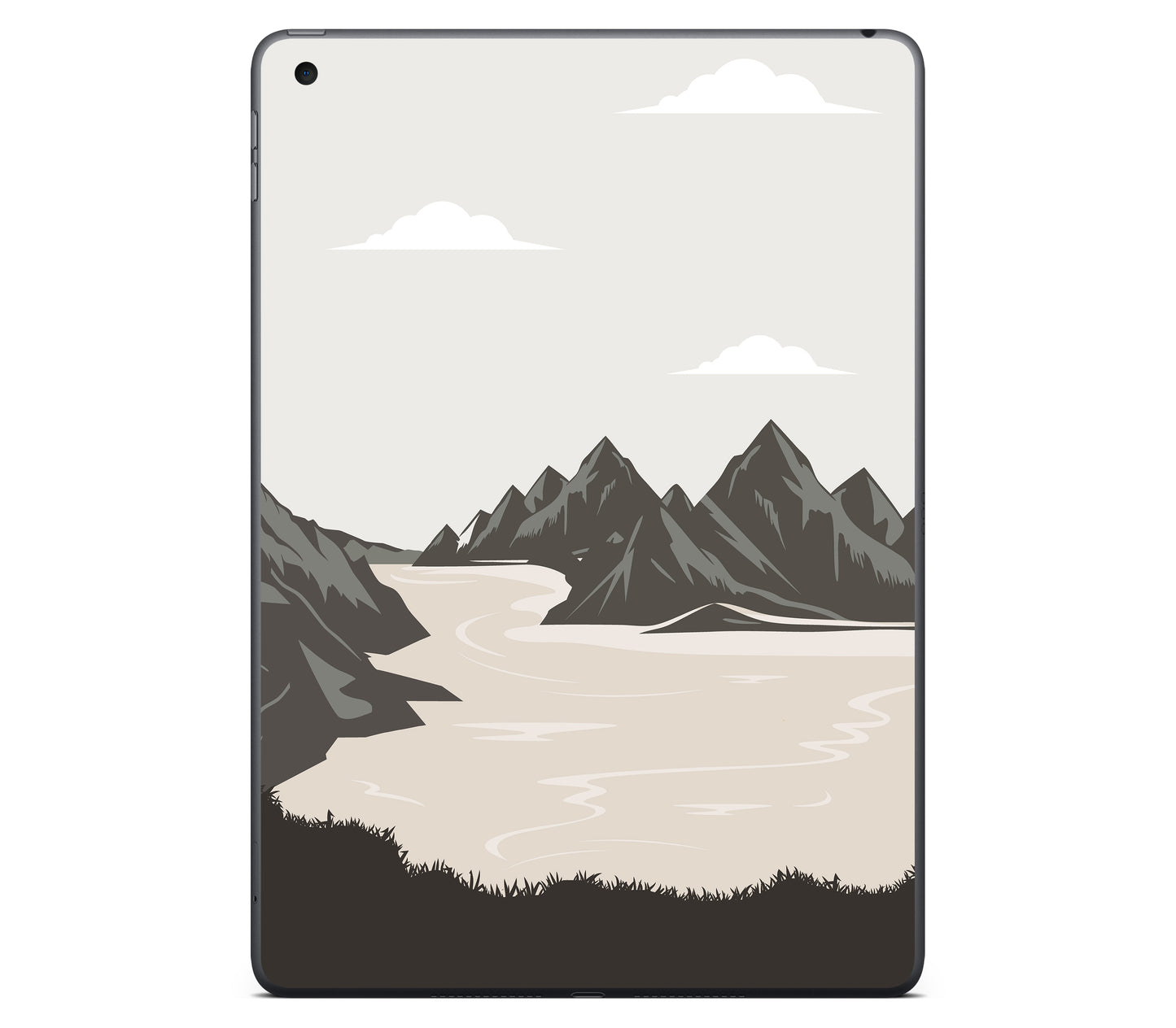 iPad 10.2" (2021, Gen 9) skin, Dope Valley, back skin without logo cutout