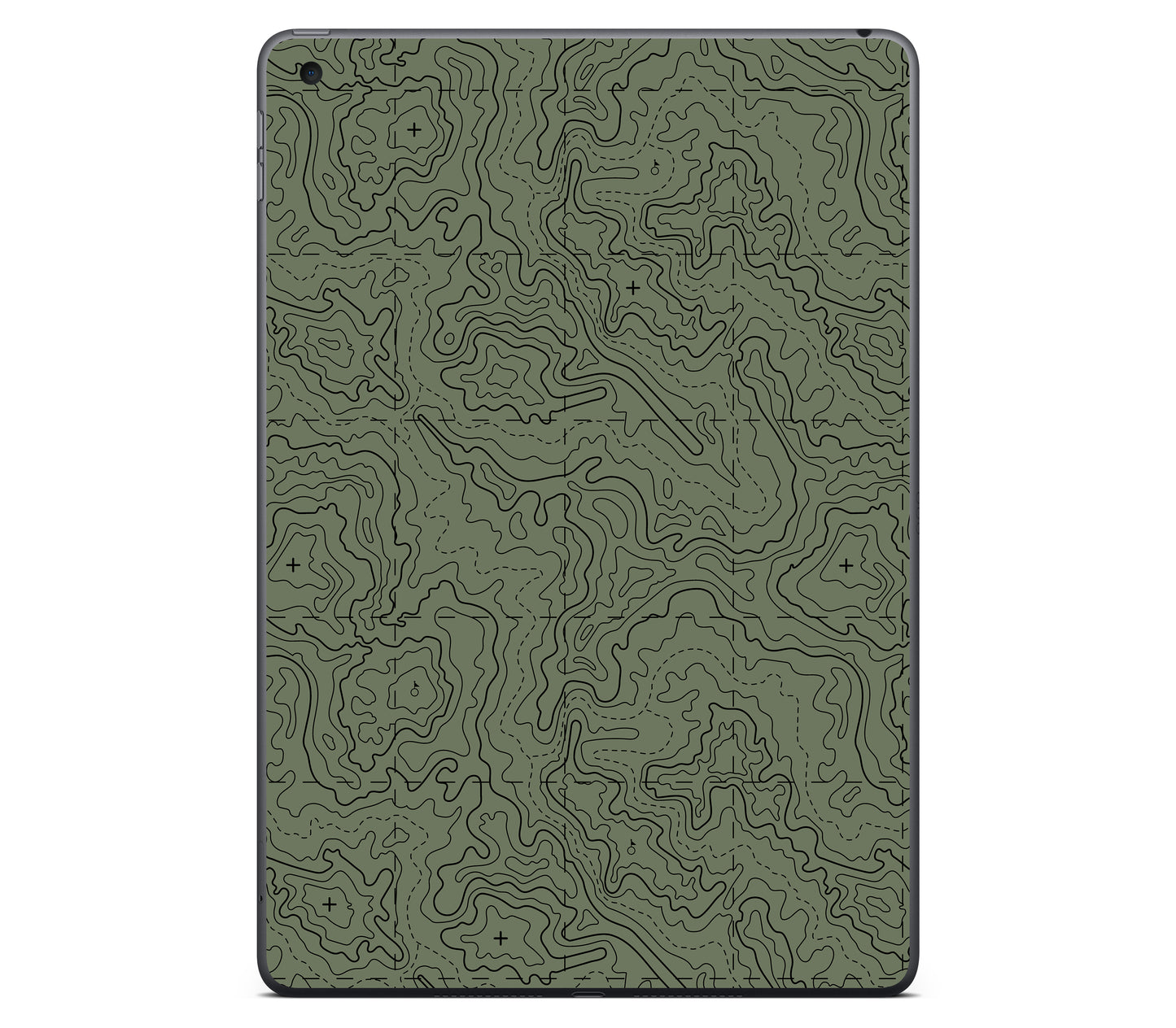 iPad 10.2" (2021, Gen 9) skin, Lockdown (Deathline), back skin without logo cutout
