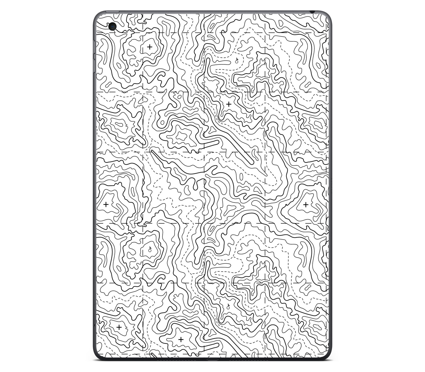 iPad 10.2" (2021, Gen 9) skin, Lockdown (Endgame), back skin without logo cutout