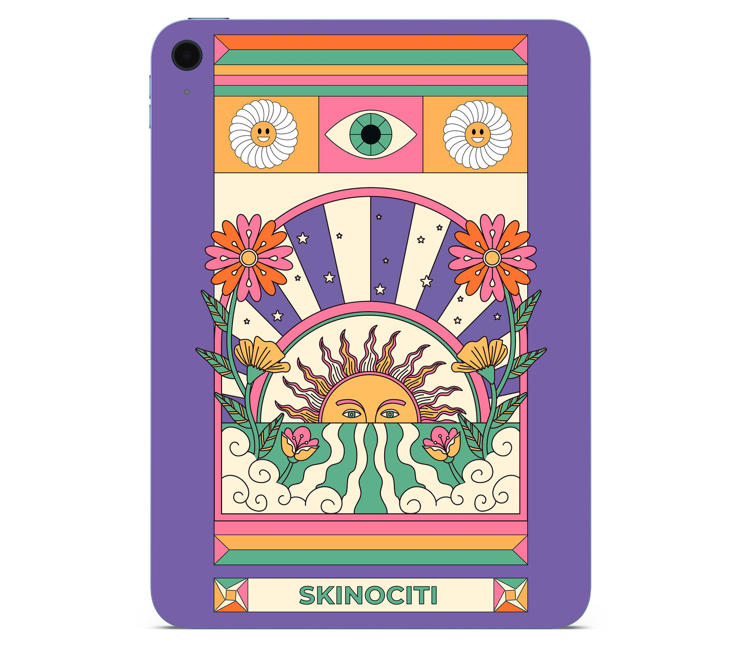 iPad 10.9" (2025, Gen 11) skin, Acidic Glare, back skin