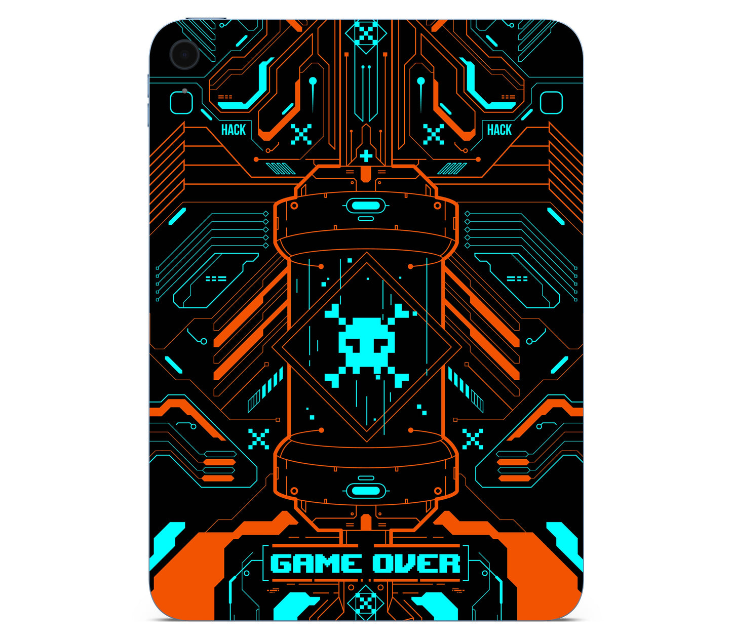 iPad 10.9" (2025, Gen 11) skin, Fatal Error, back skin