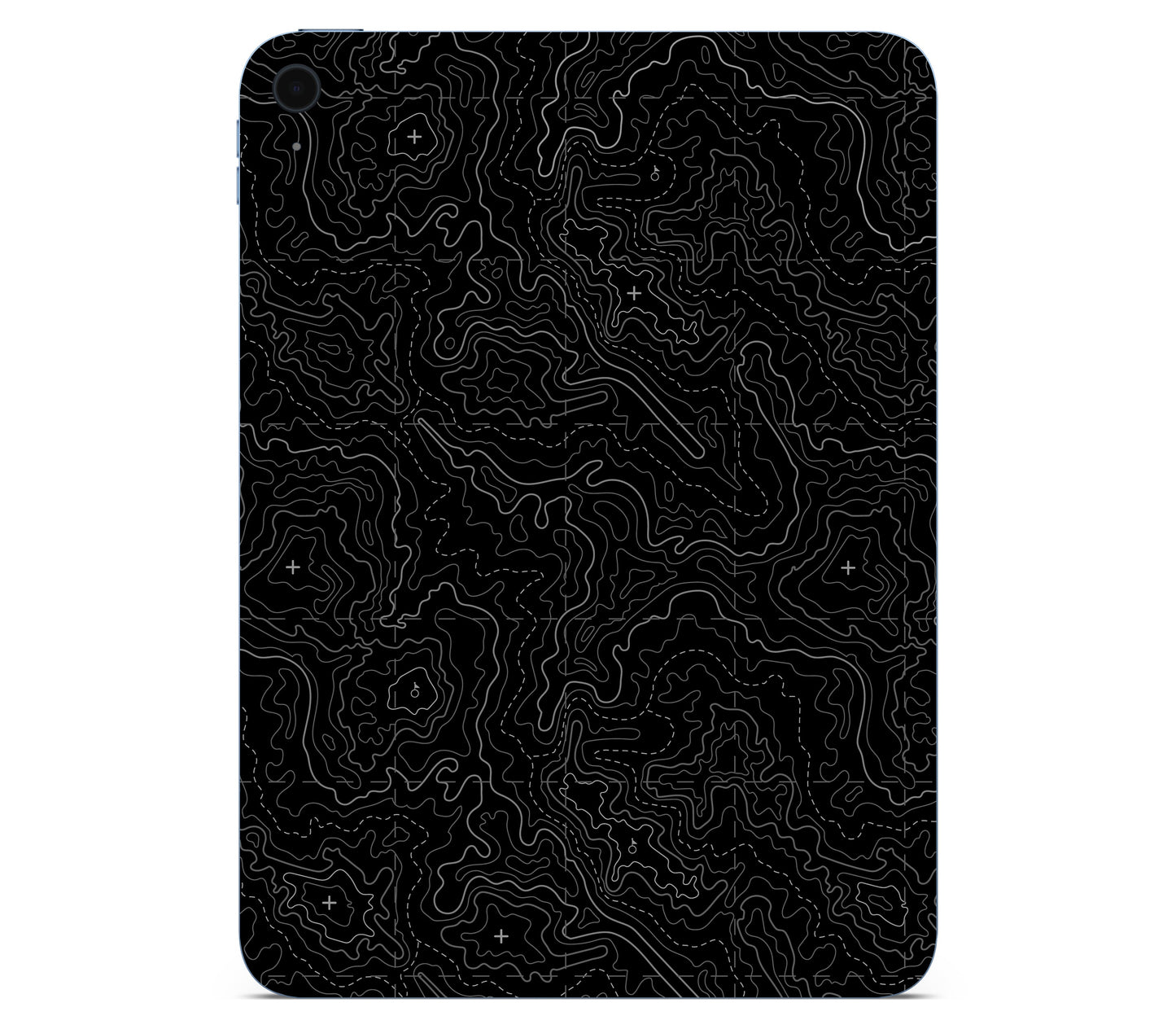 iPad 10.9" (2025, Gen 11) skin, Lockdown (Blackout), back skin without logo cutout