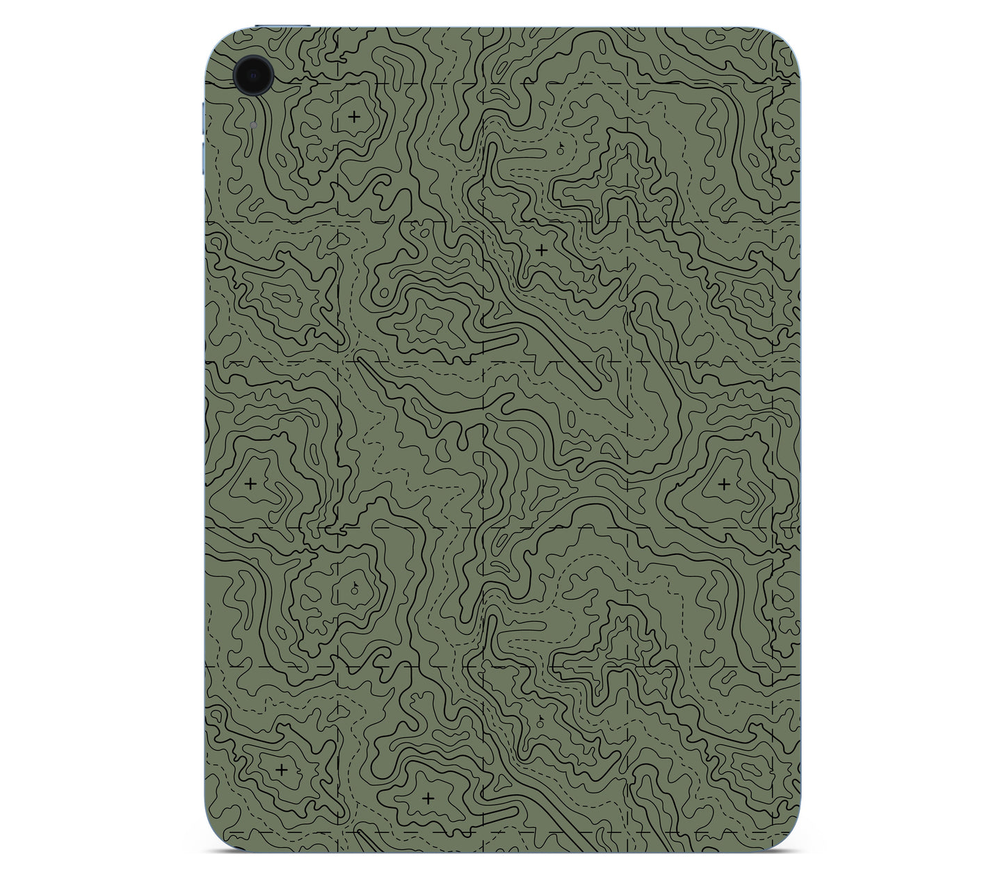 iPad 10.9" (2025, Gen 11) skin, Lockdown (Deathline), back skin without logo cutout