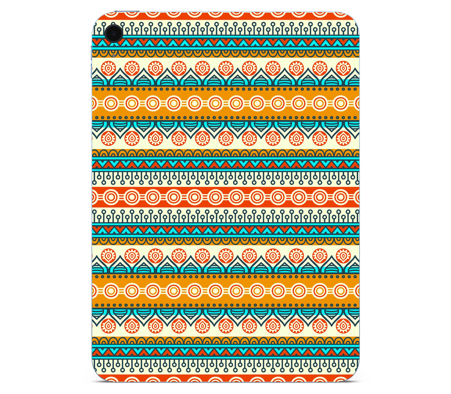 iPad 10.9" (2025, Gen 11) skin, Rangoli, back skin without logo cutout