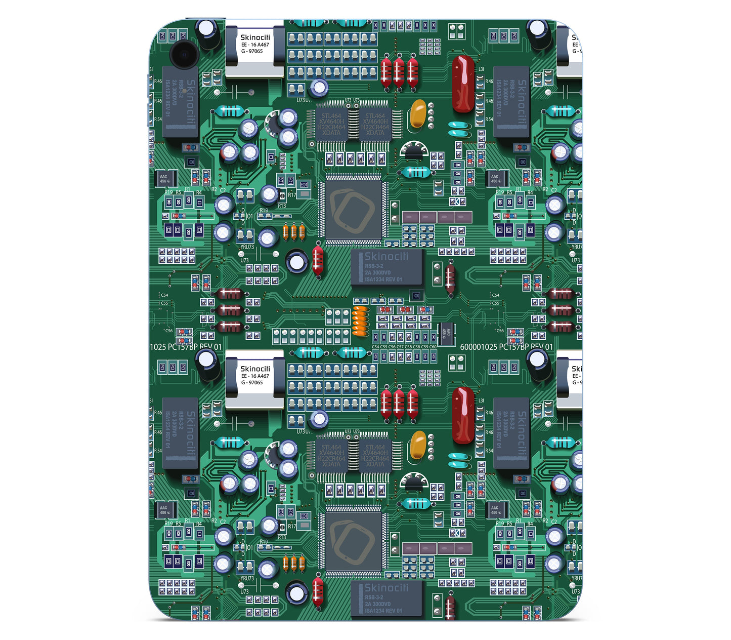 iPad 10.9" (2025, Gen 11) skin, Terminal, back skin without logo cutout