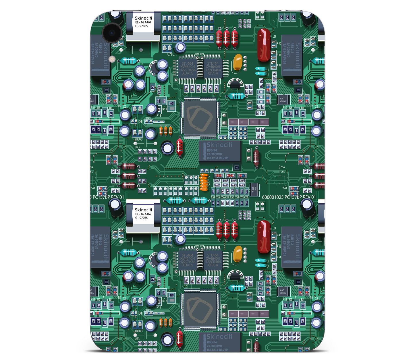 iPad Mini 6 skin, Terminal, back skin without logo cutout