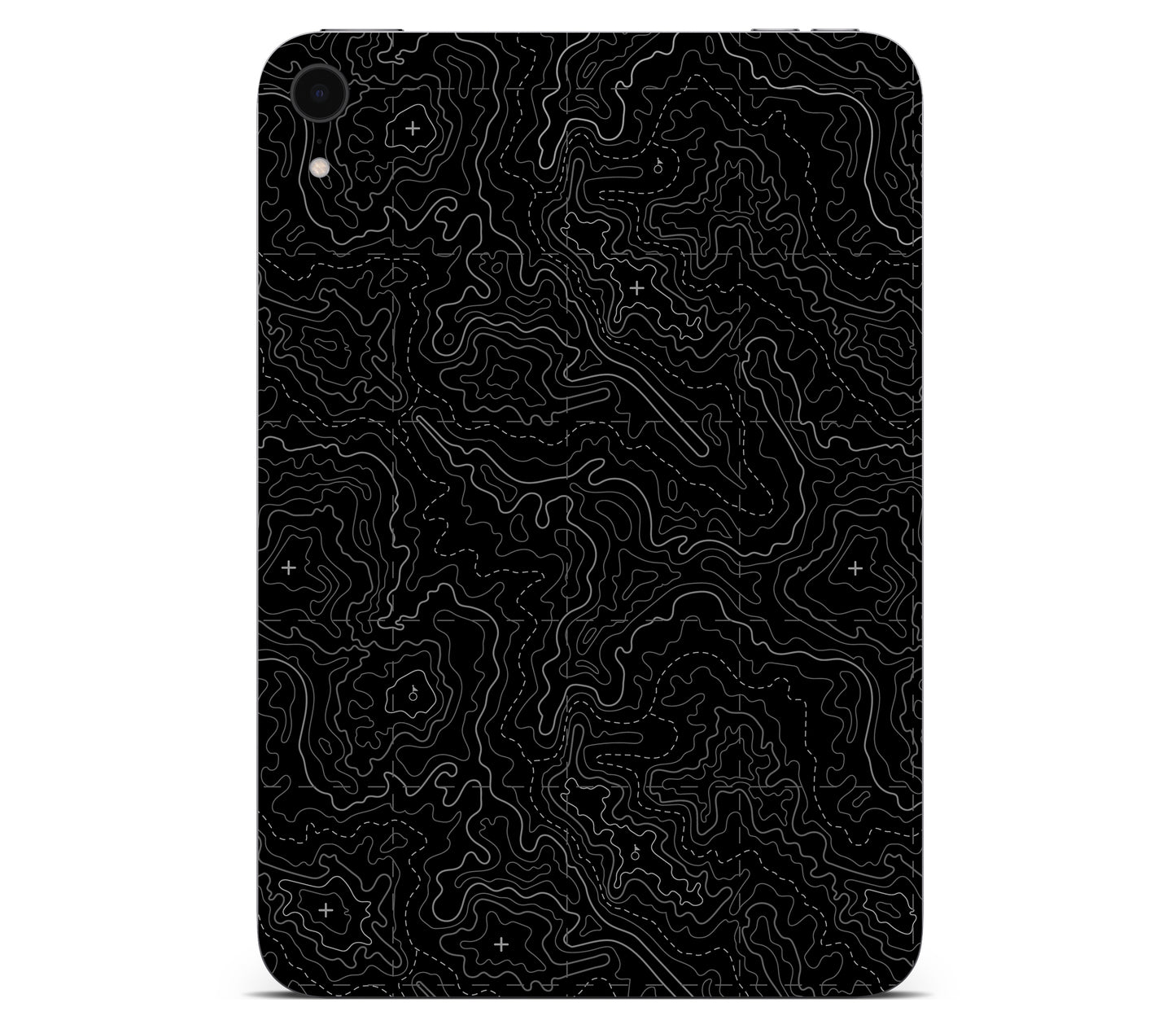 iPad Mini 7 (A17 Pro) skin, Lockdown (Blackout), back skin without logo cutout