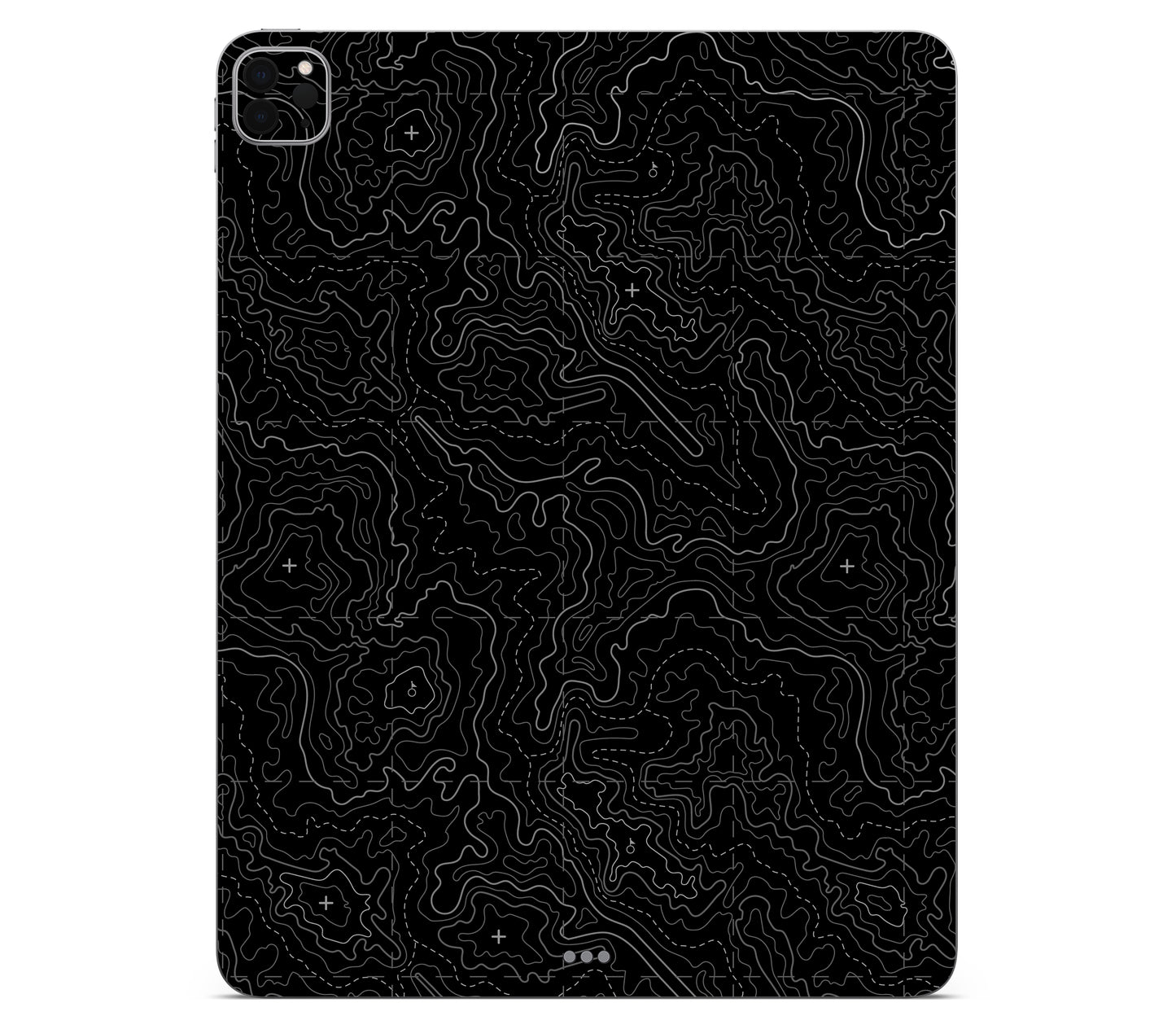 iPad Pro 11" (2021, Gen 3) skin, Lockdown (Blackout), back skin without logo cutout