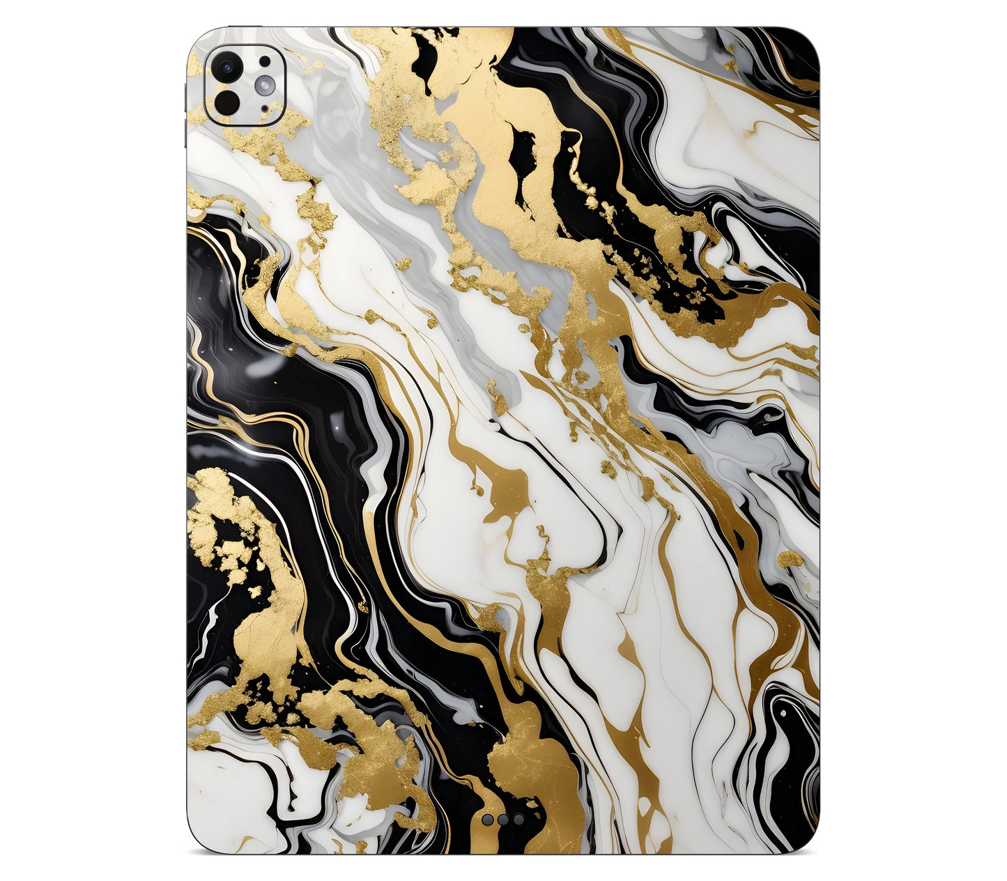 iPad Pro 11" (M5) skin, Gold Flare, back skin without logo cutout