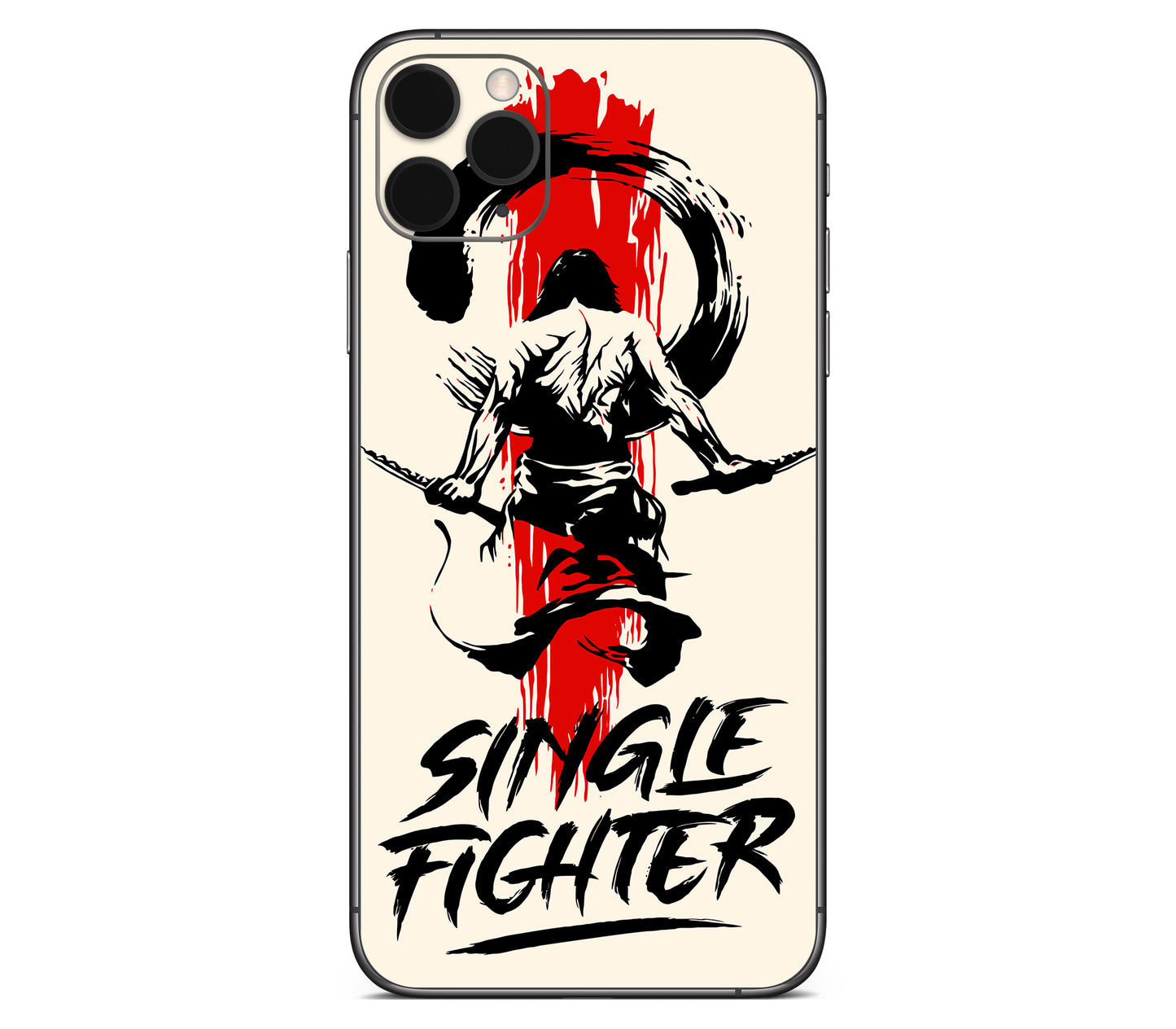 iPhone 11 Pro Max skin, Samurai, back skin