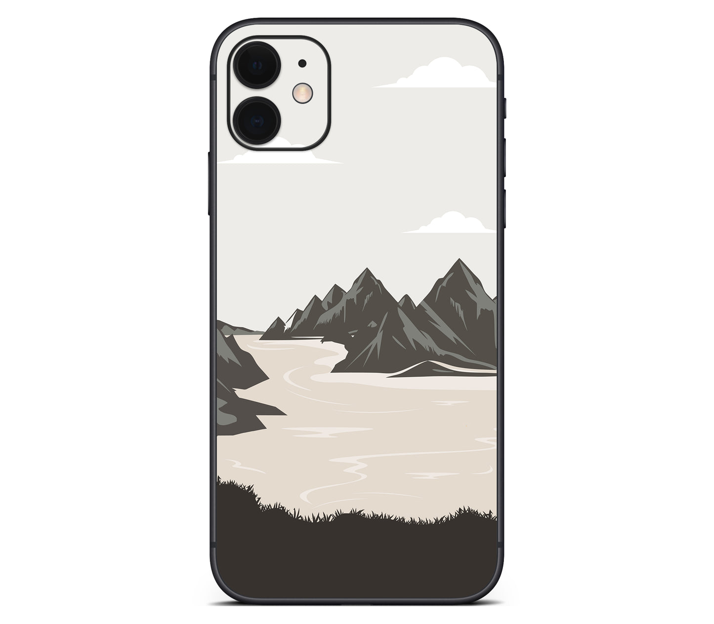 iPhone 11 skin, Dope Valley, back skin without logo cutout