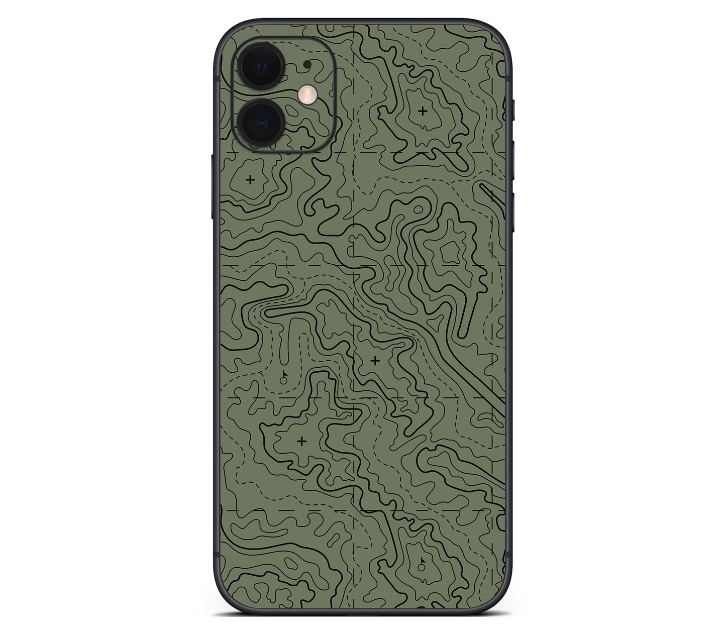 iPhone 11 skin, Lockdown (Deathline), back skin without logo cutout