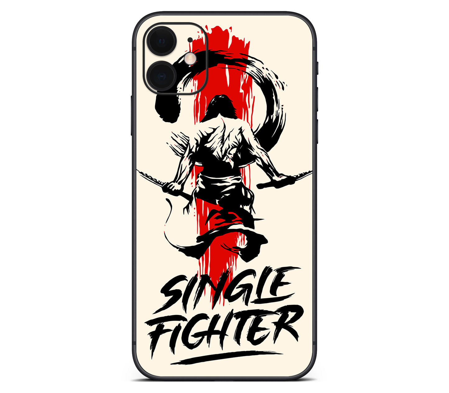 iPhone 11 skin, Samurai, back skin