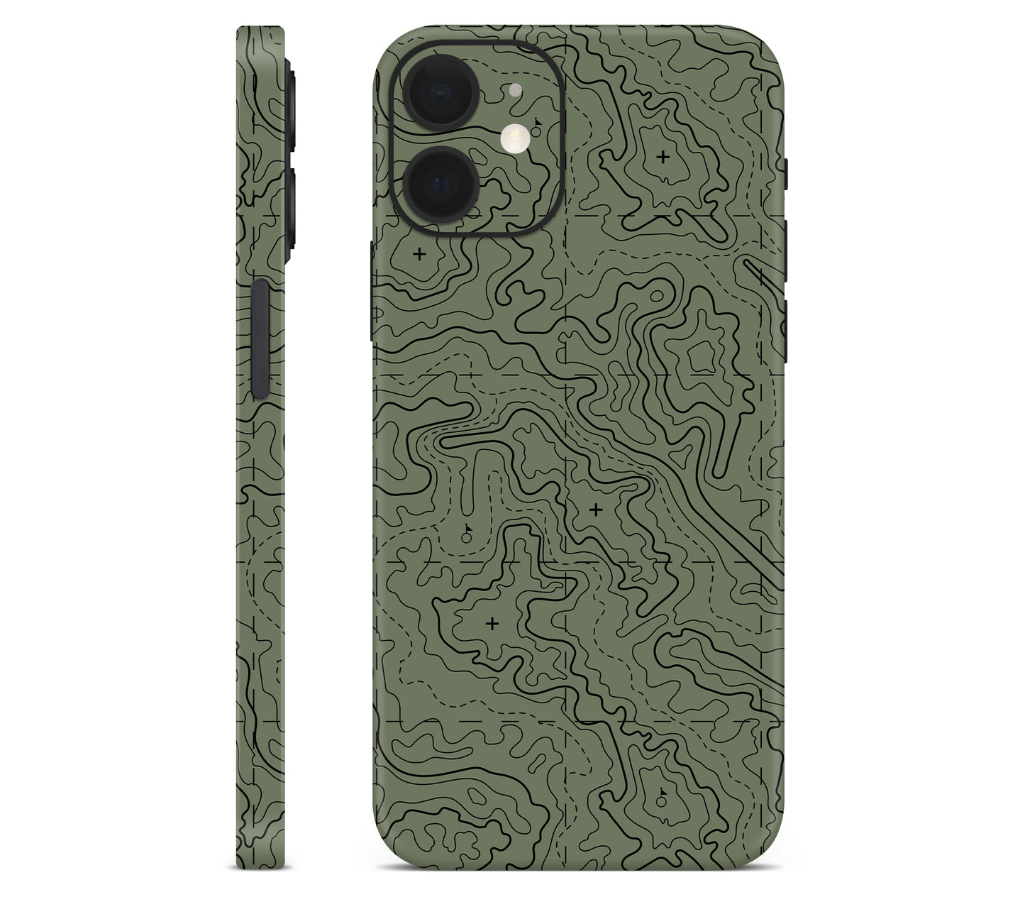 iPhone 12 Mini skin, Lockdown (Deathline), full wrap without logo cutout