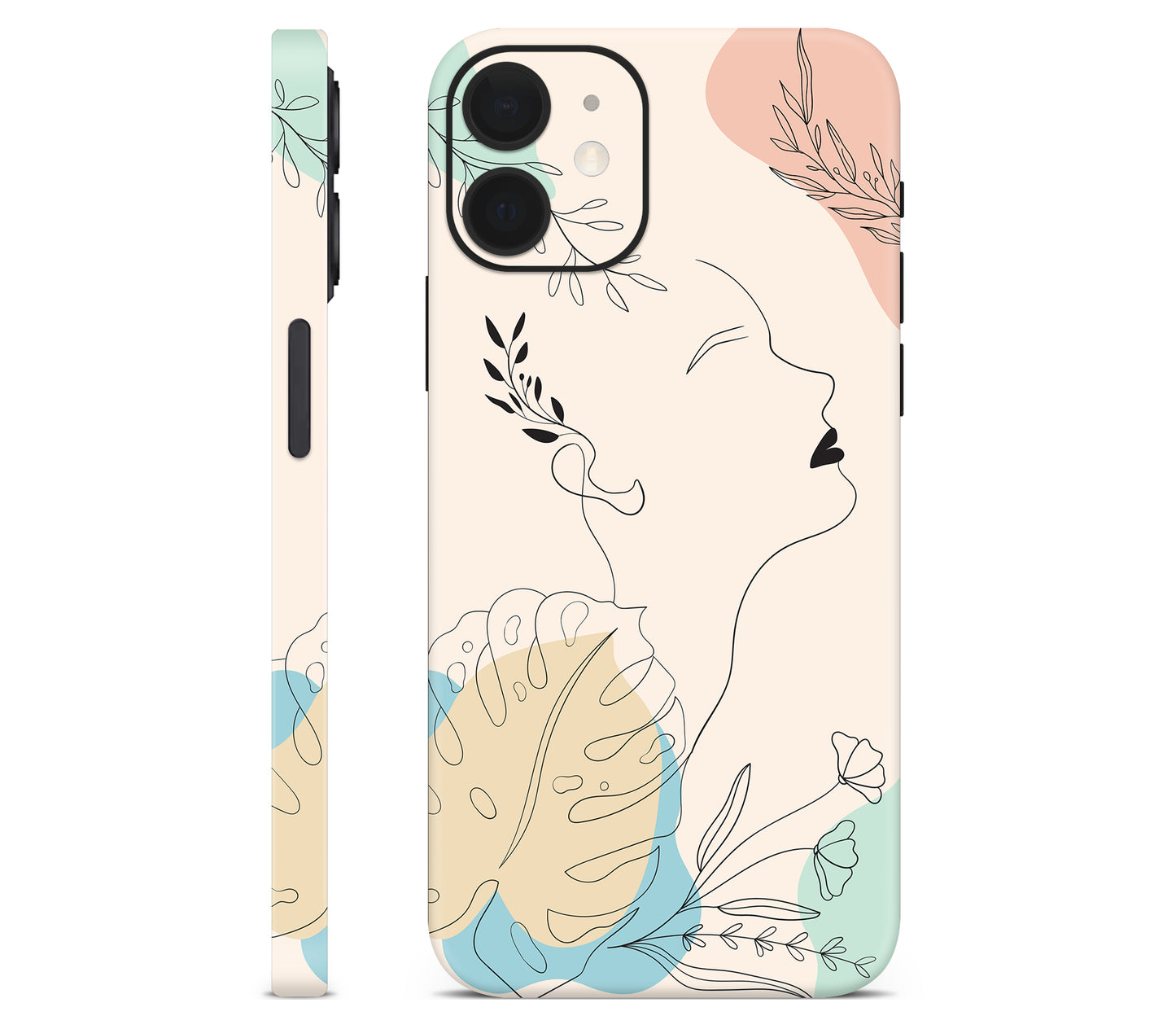 iPhone 12 skin, Bliss, full wrap skin