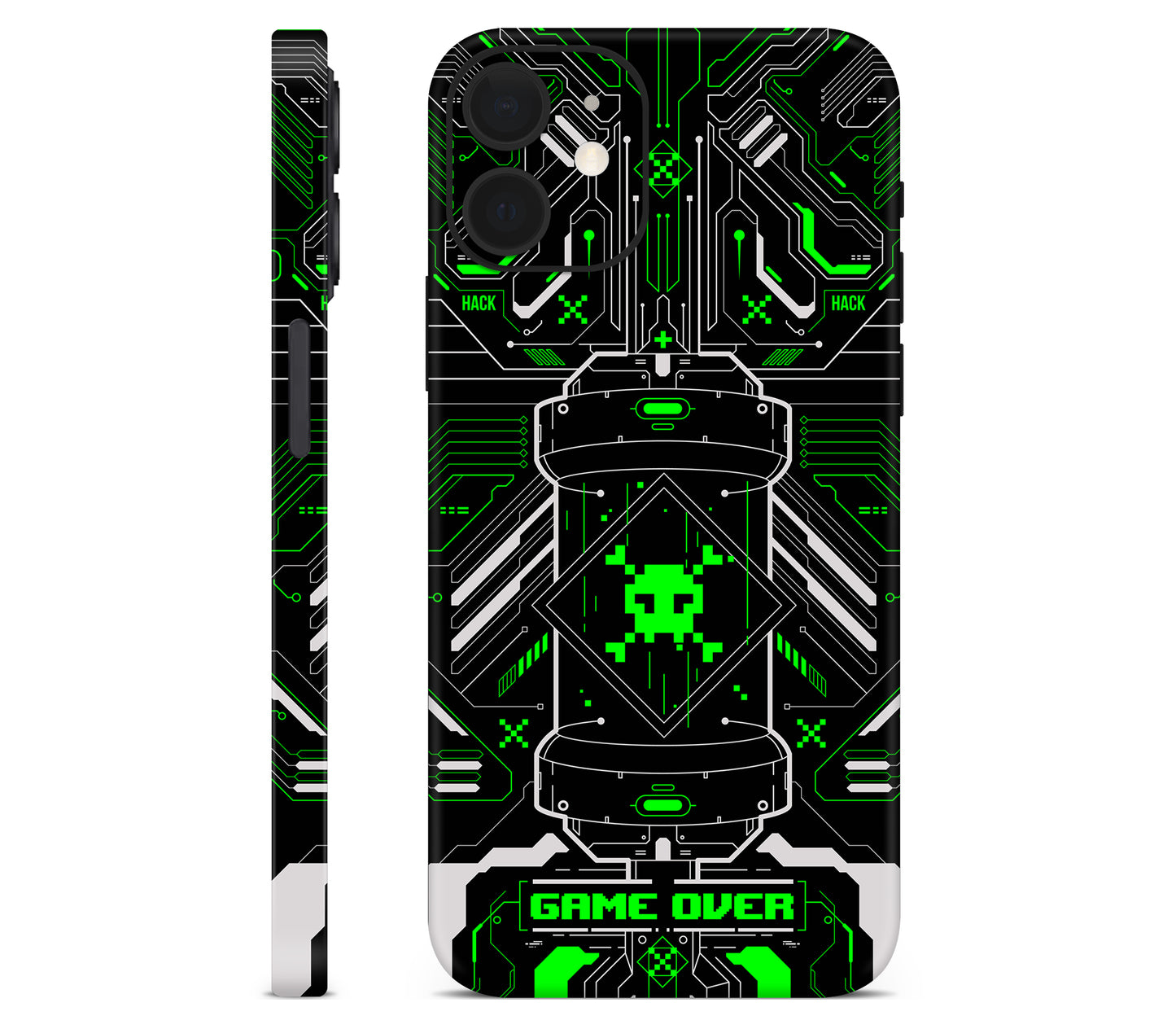 iPhone 12 skin, Fatal Error (Acid), full wrap skin