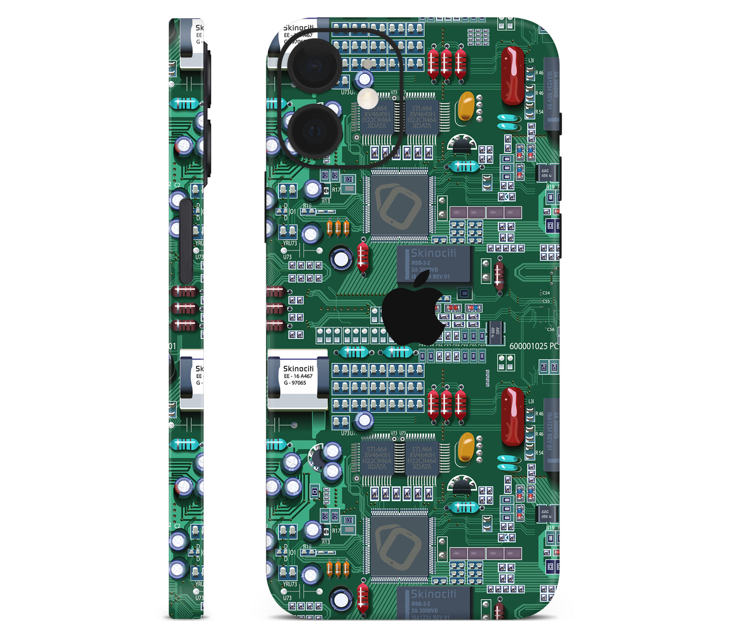 iPhone 12 skin, Terminal, full wrap without logo cutout