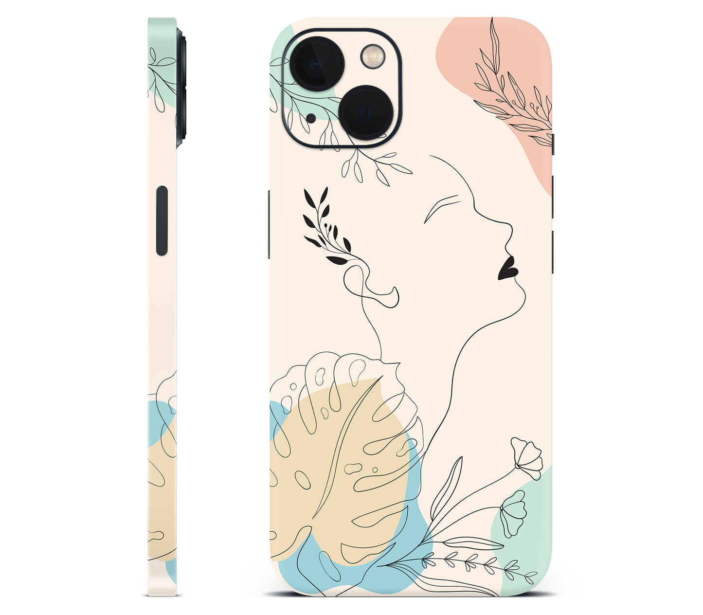 iPhone 13 Mini skin, Bliss, full wrap skin