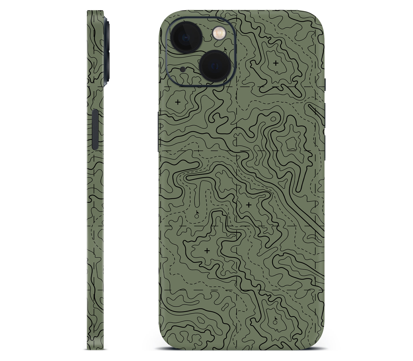 iPhone 13 Mini skin, Lockdown (Deathline), full wrap without logo cutout
