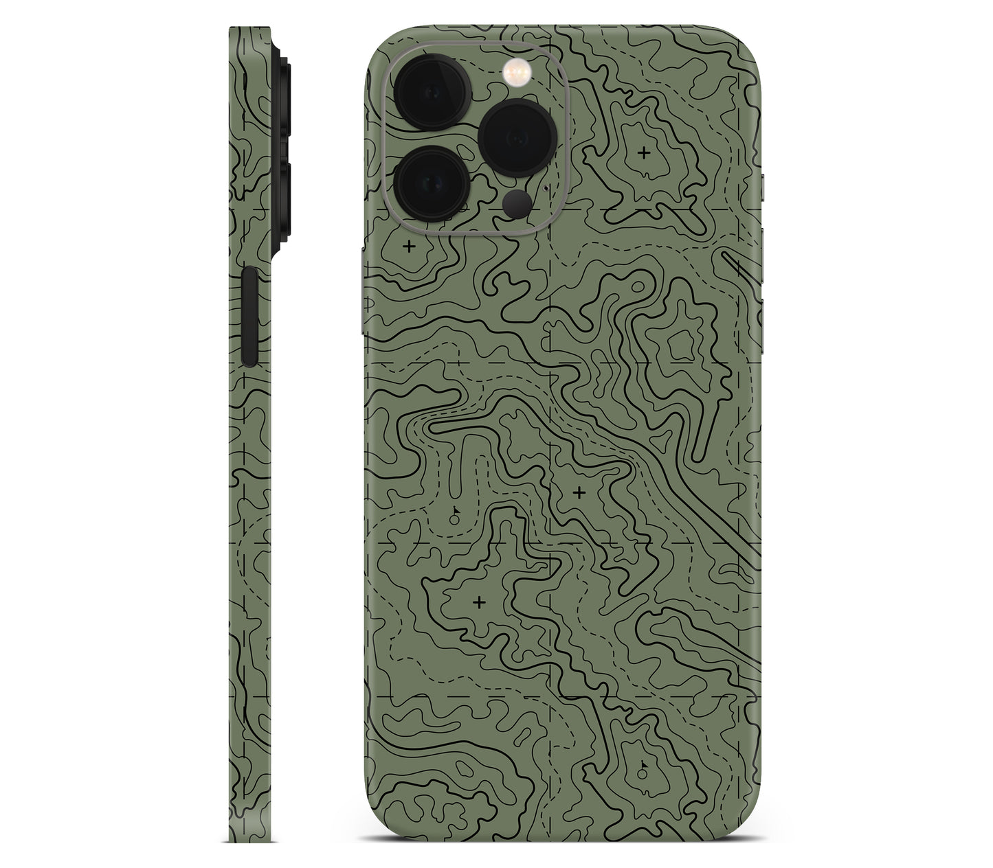 iPhone 13 Pro skin, Lockdown (Deathline), full wrap without logo cutout
