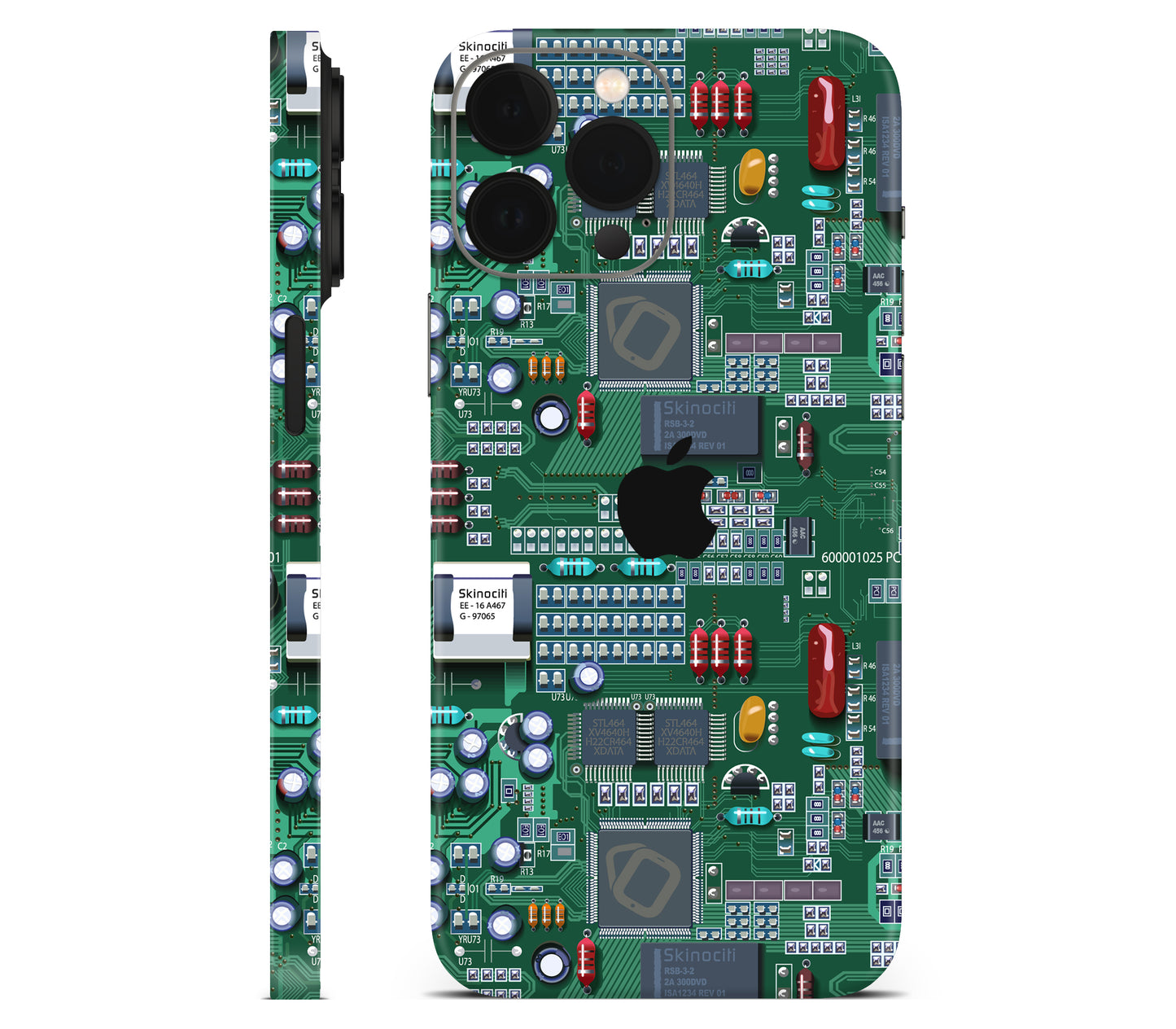 iPhone 13 Pro skin, Terminal, full wrap without logo cutout