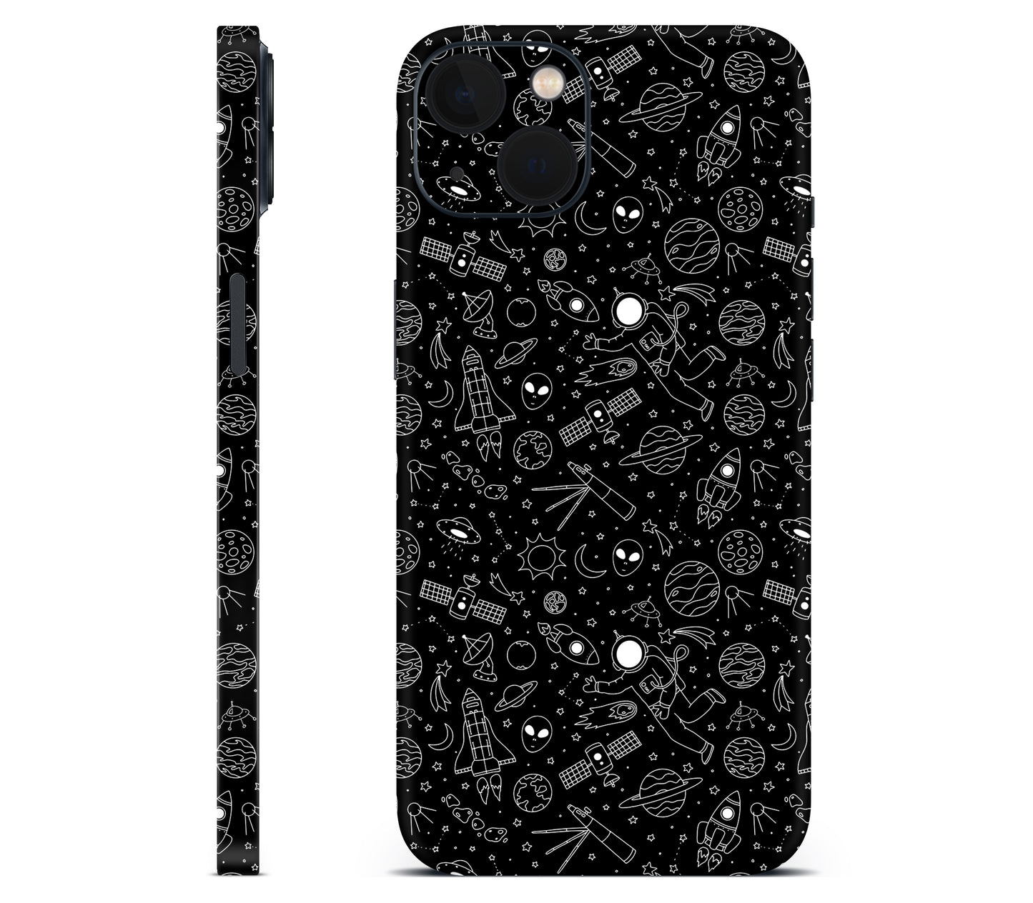 iPhone 13 skin, Cygnus, full wrap without logo cutout