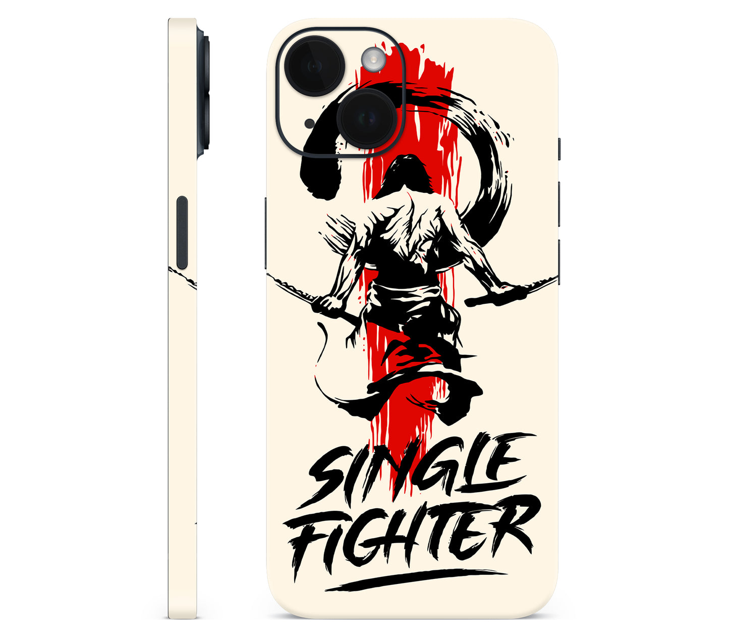 iPhone 14 skin, Samurai, full wrap skin