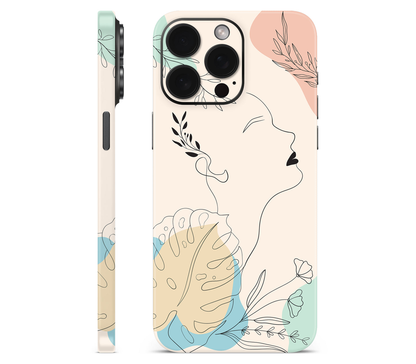 iPhone 15 Pro skin, Bliss, full wrap skin