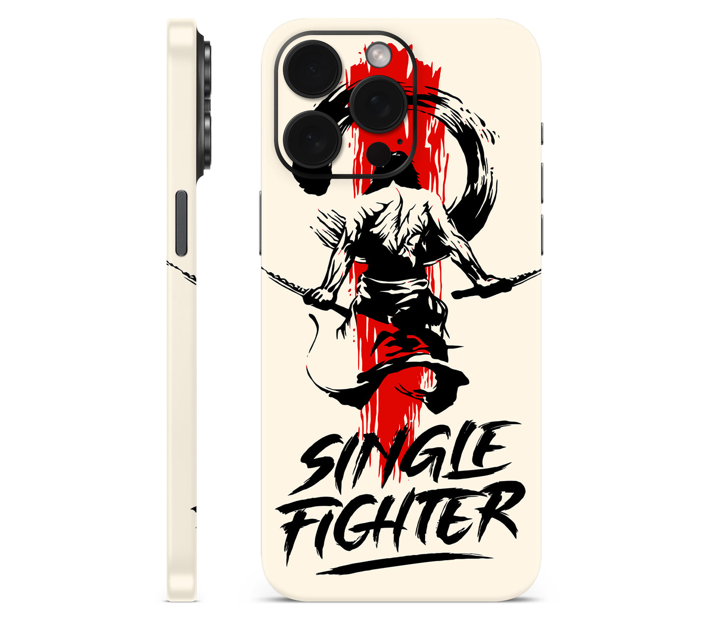 iPhone 15 Pro skin, Samurai, full wrap skin