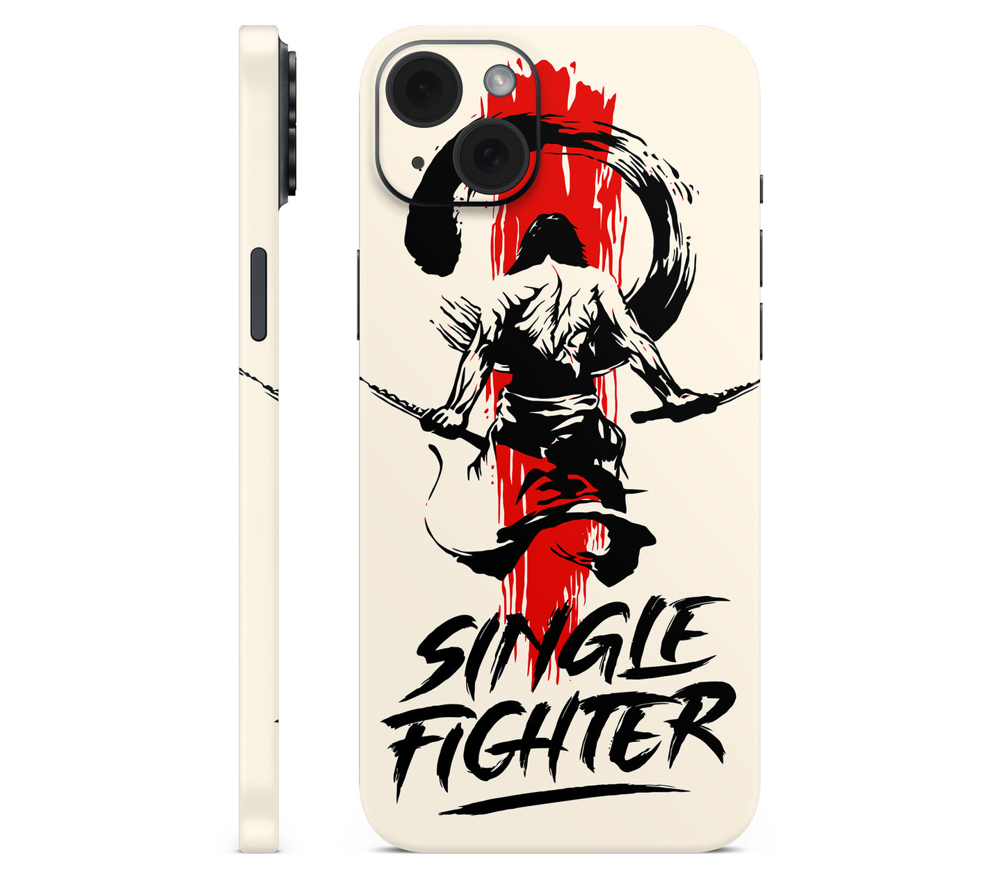 iPhone 15 skin, Samurai, full wrap skin