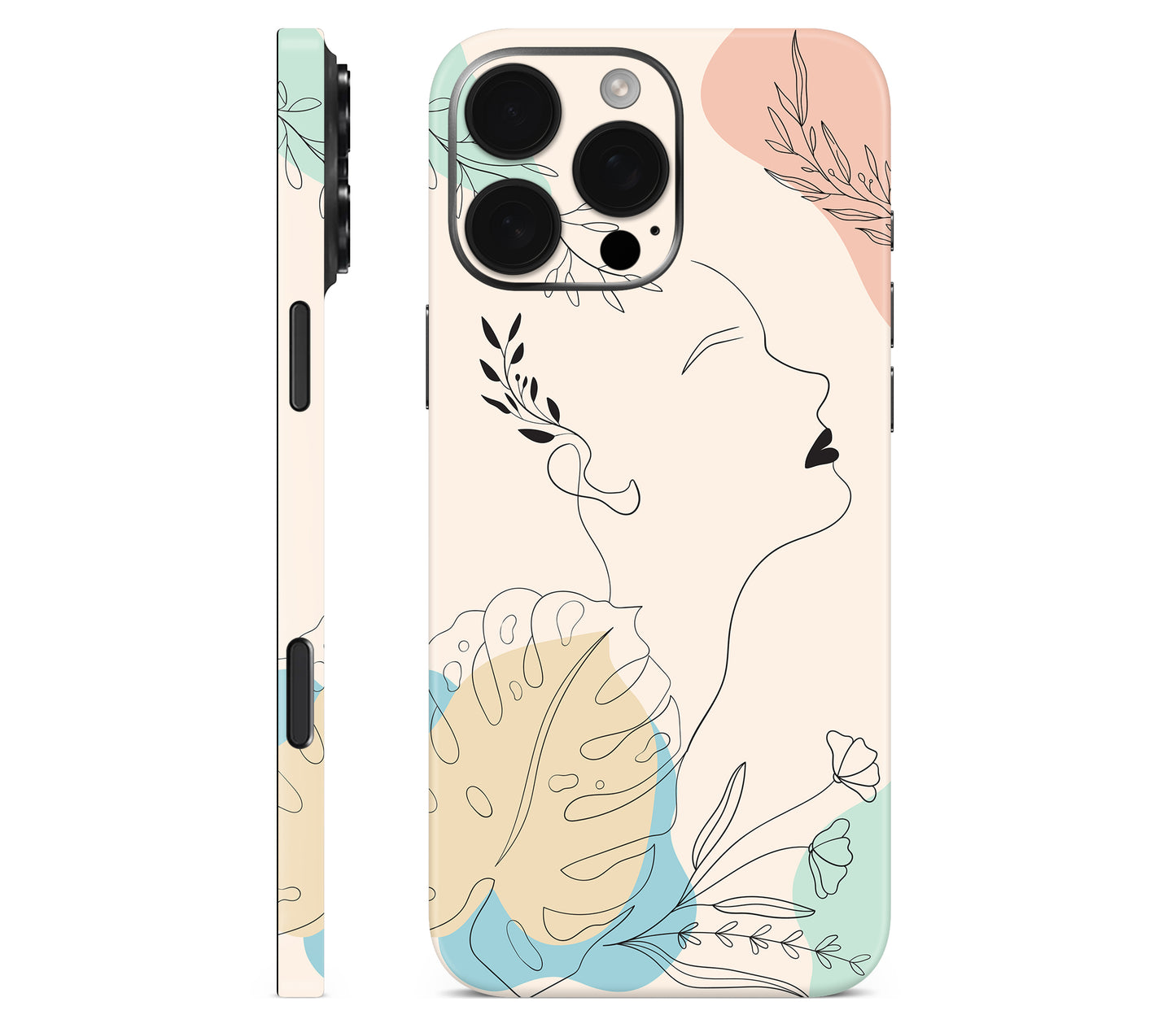 iPhone 16 Pro skin, Bliss, full wrap skin