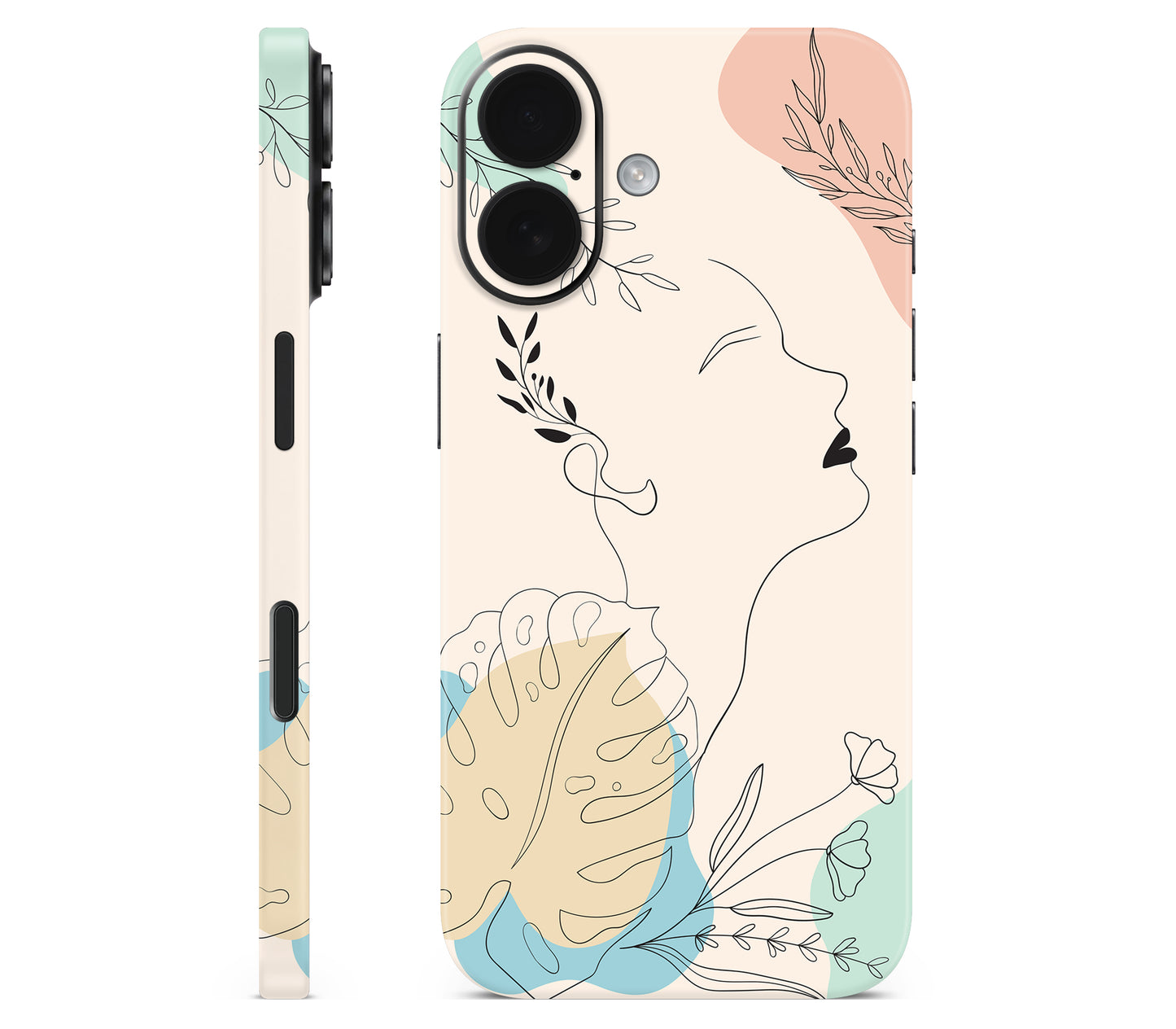iPhone 16 skin, Bliss, full wrap skin