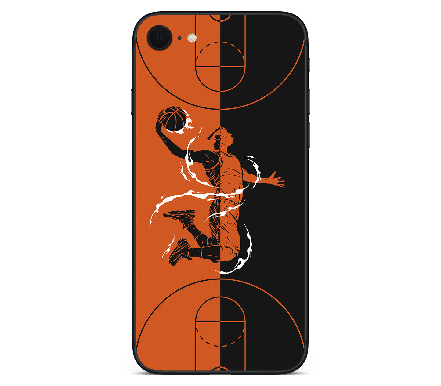 iPhone SE 2022 Gen3 skin, Dunk, back skin