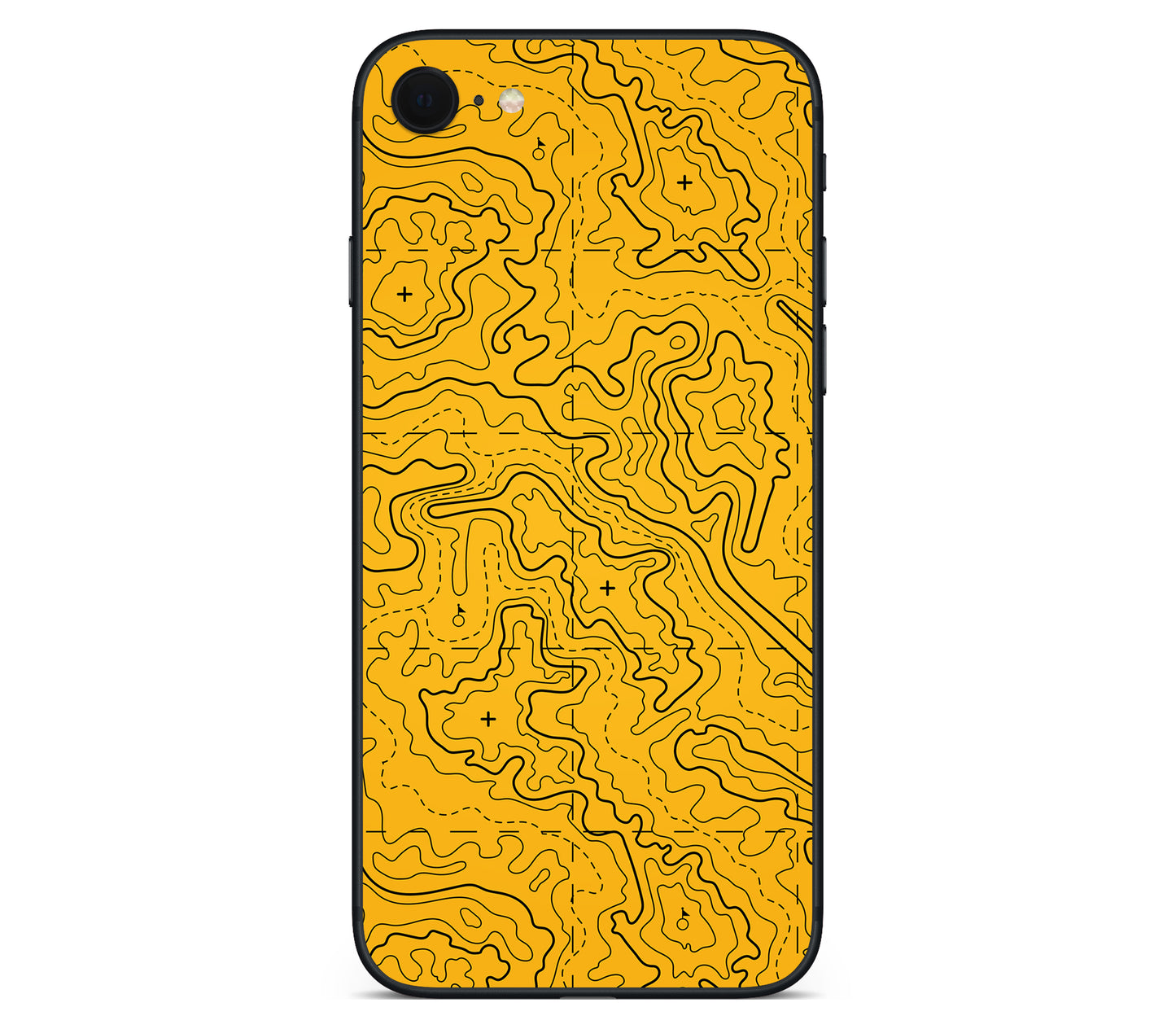 iPhone SE 2022 Gen3 skin, Lockdown (No Return), back skin without logo cutout