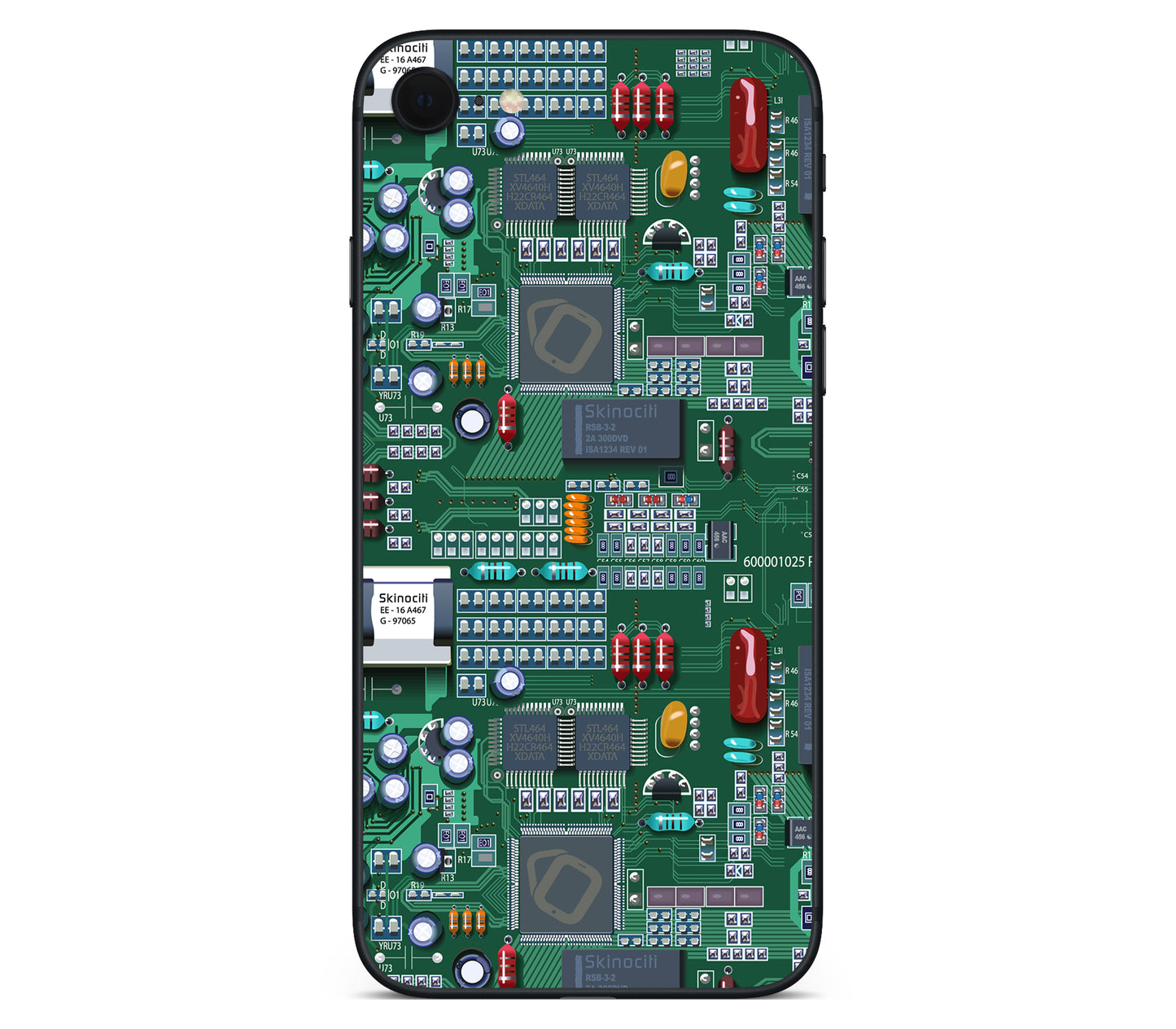 iPhone SE 2022 Gen3 skin, Terminal, back skin without logo cutout