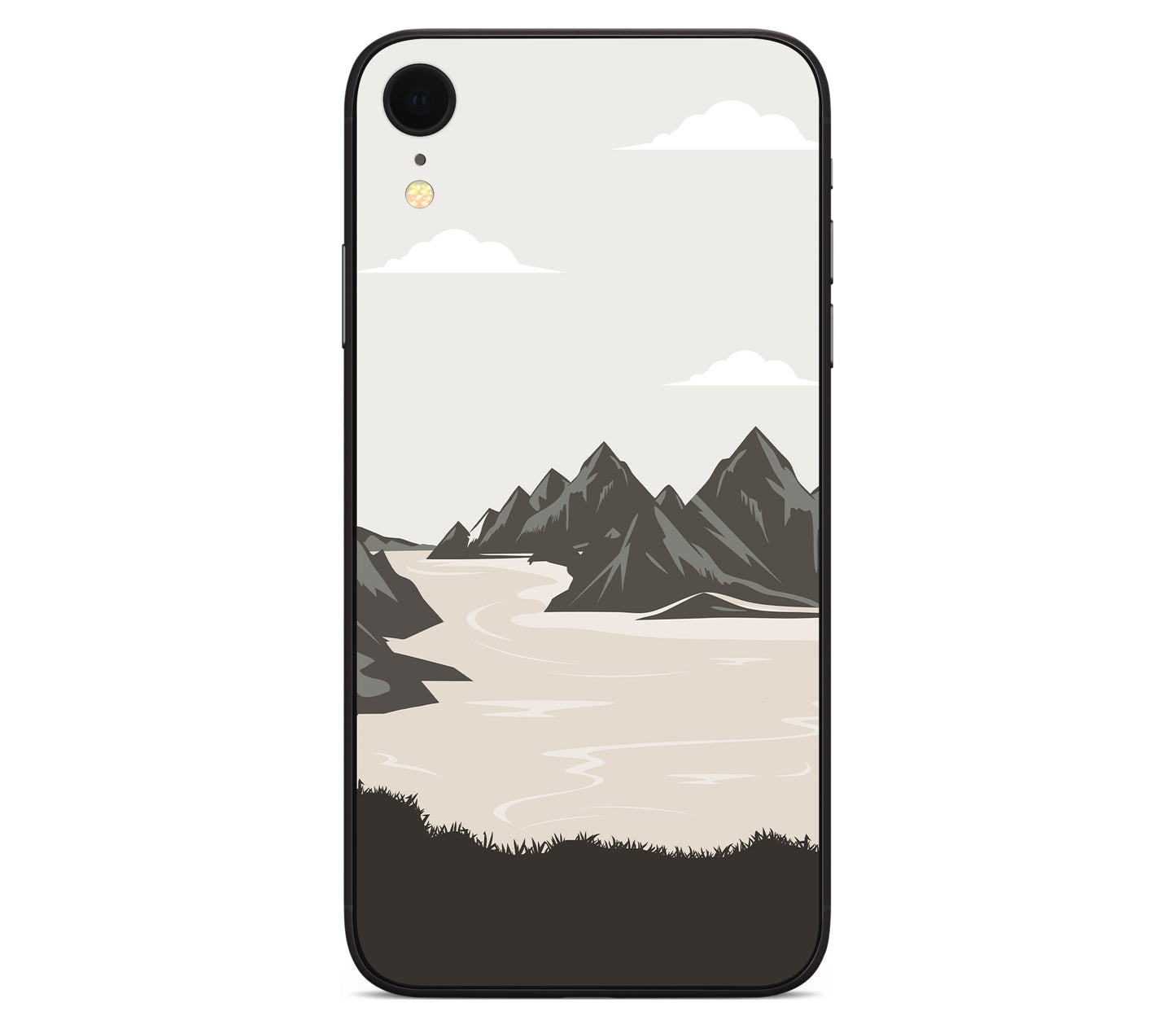 iPhone XR skin, Dope Valley, back skin without logo cutout