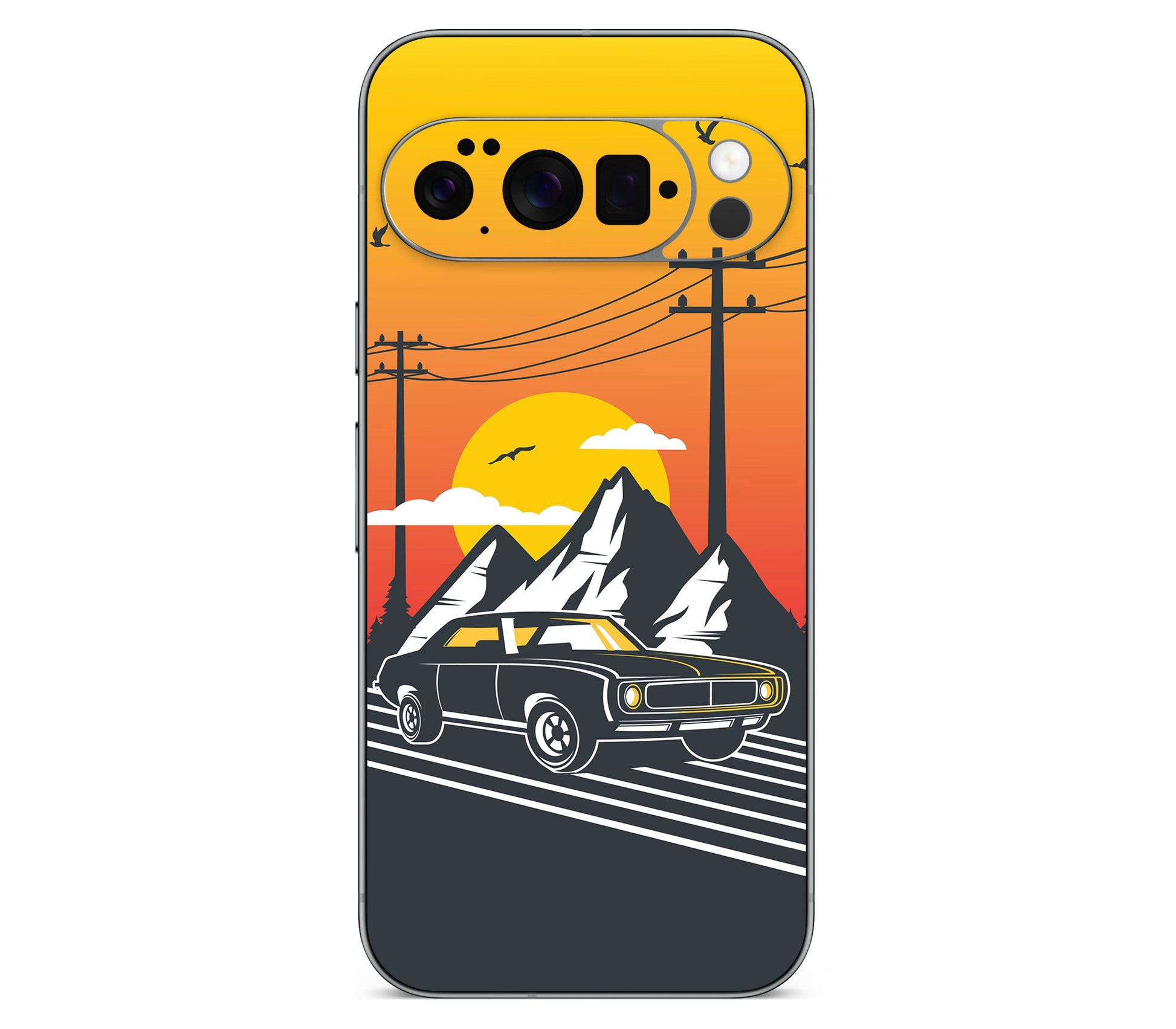 Google Pixel 11 Pro skin, Last Ride, back skin