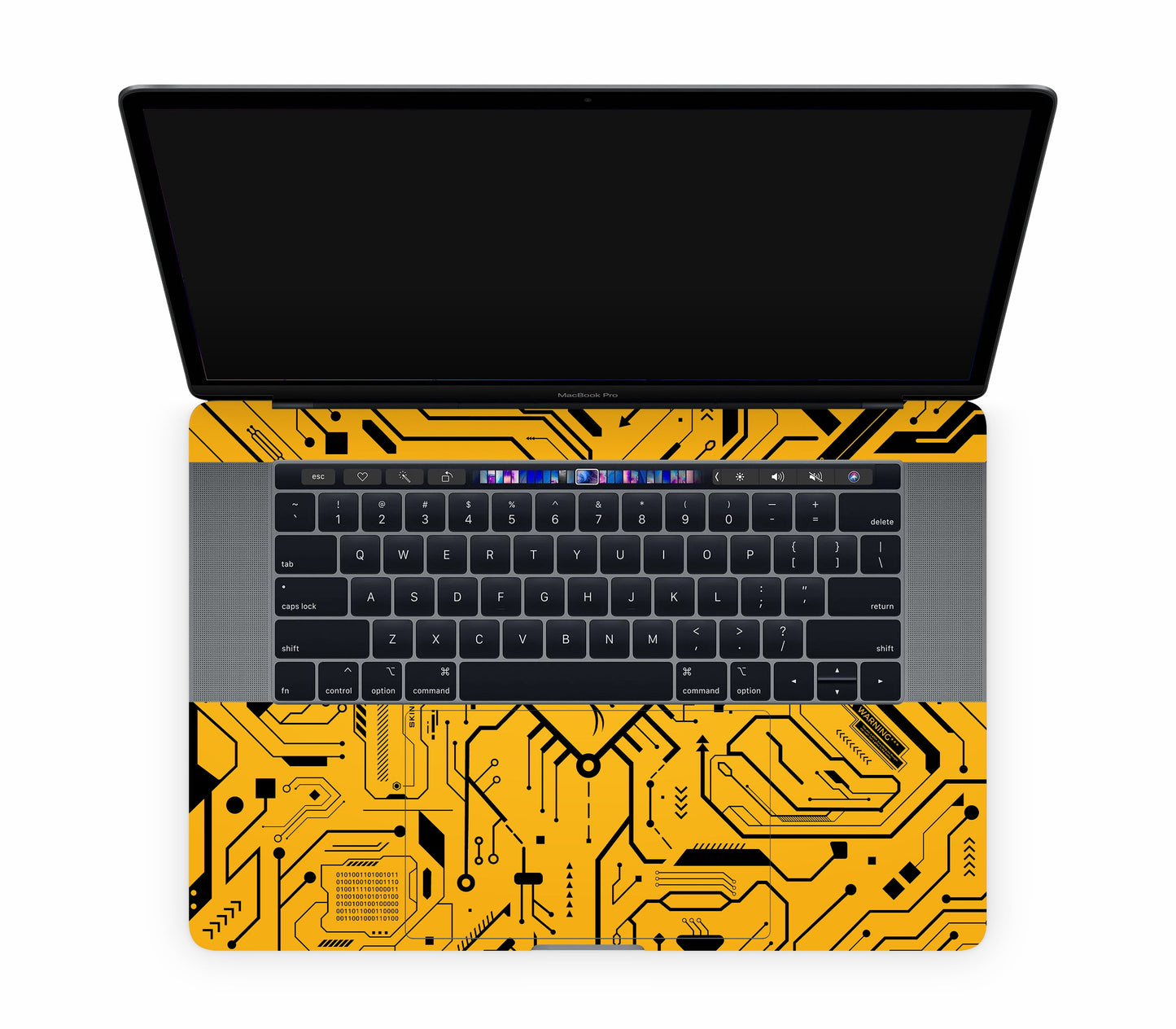 MacBook Pro 15" (2019, Touch Bar) skin, Kali (Kernel), inside skin
