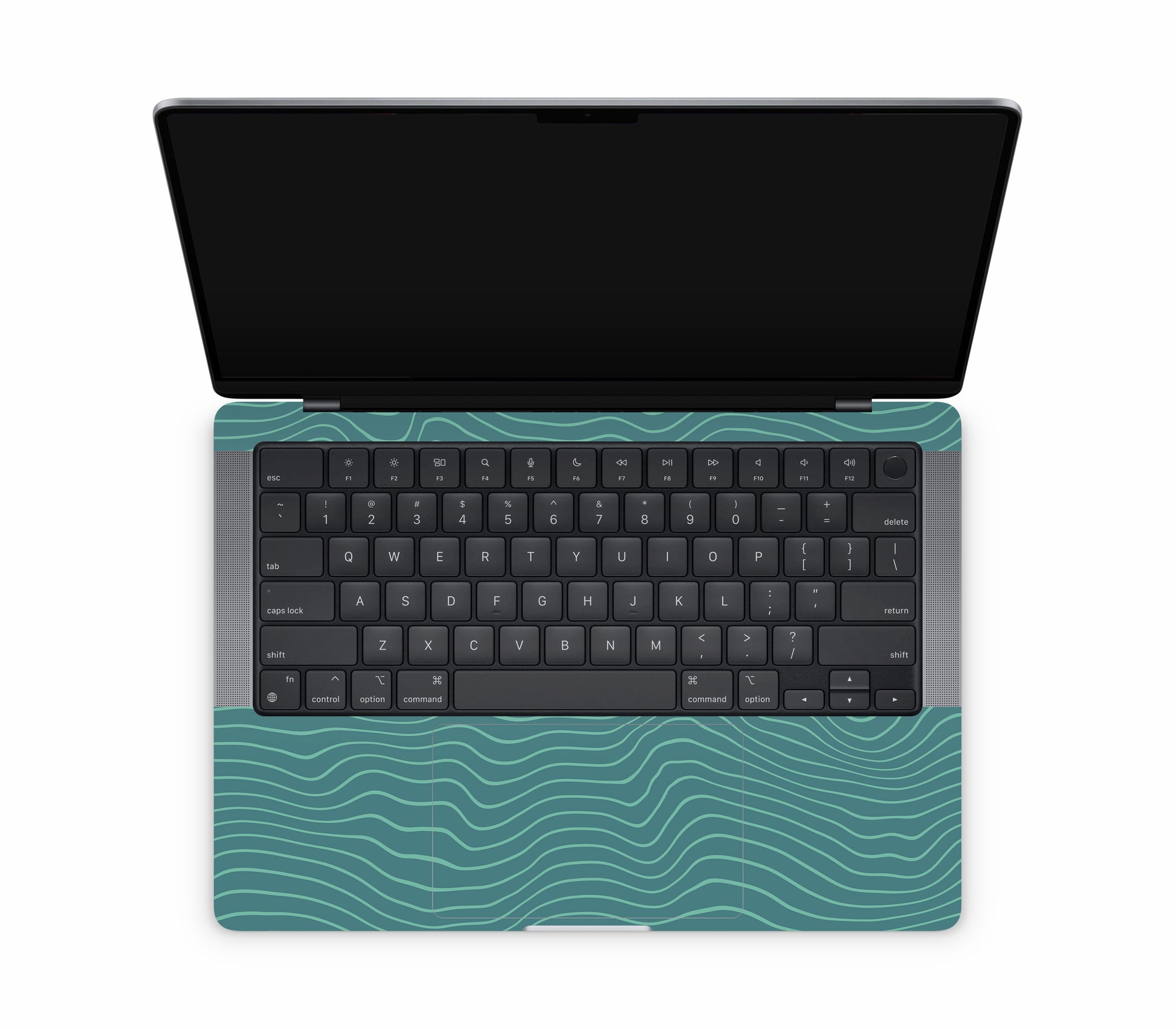MacBook Pro 14" (2023, M3) skin, Tide, inside skin