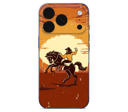 iPhone 18 Pro skin, Cowboy, back skin