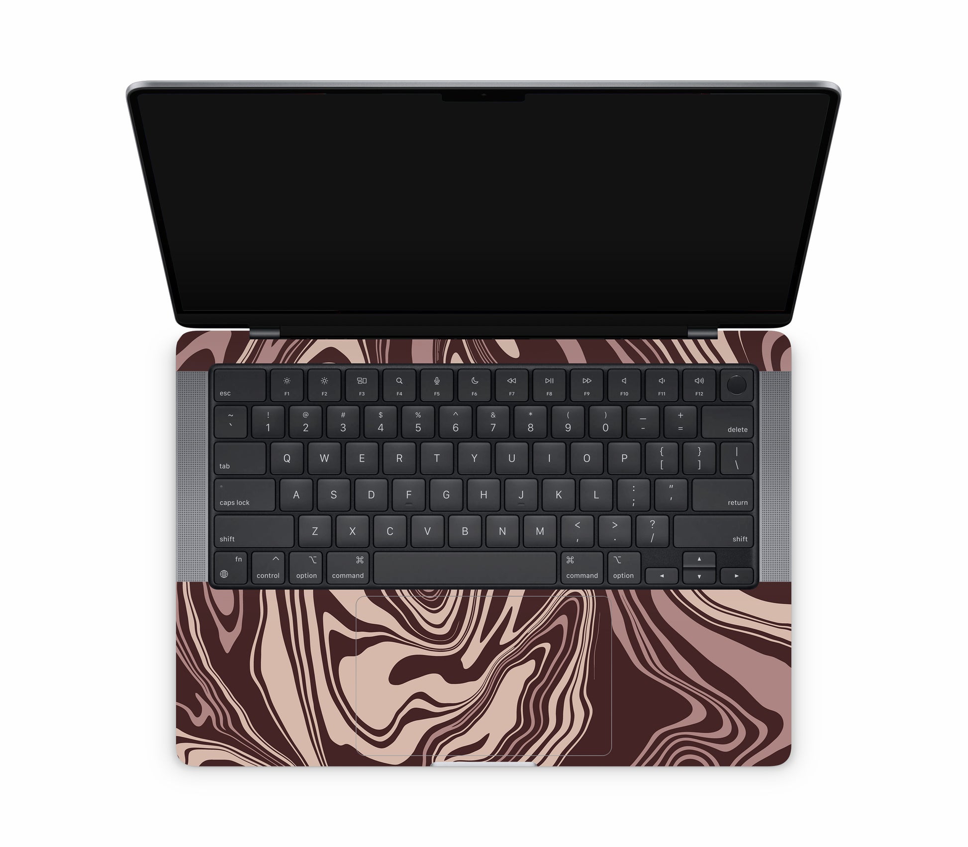 MacBook Pro 14" (2023, M3) skin, Vertigo (Fever), inside skin