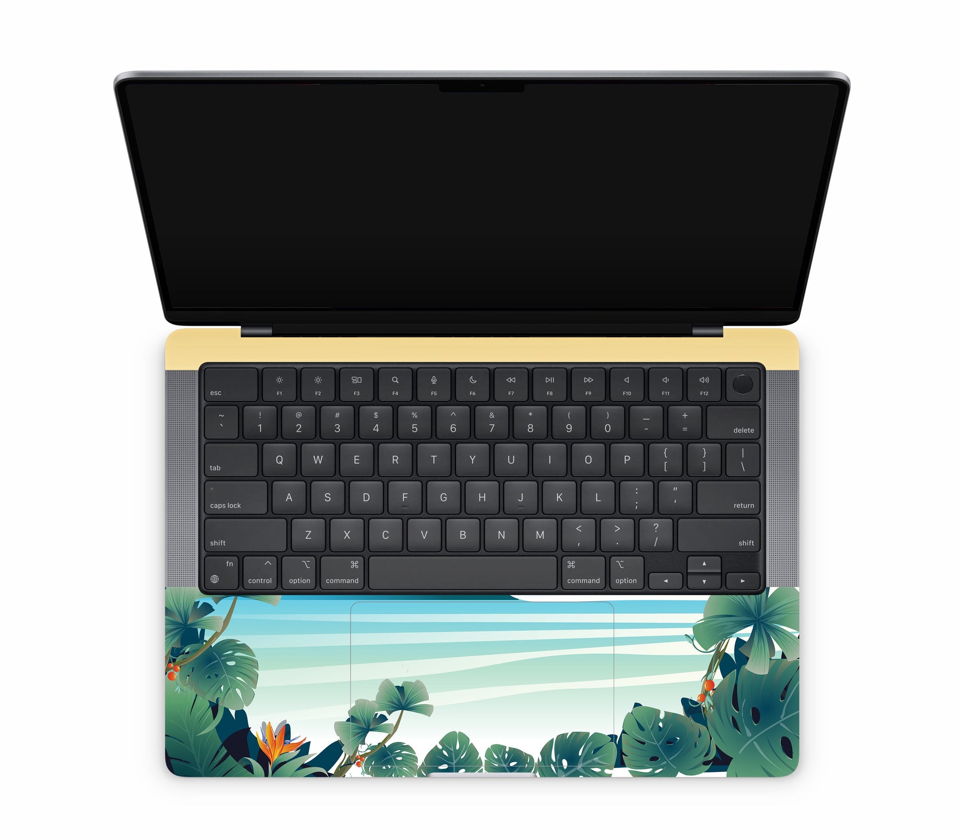 MacBook Pro 14" (2023, M3) skin, Sizzle Bay, inside skin
