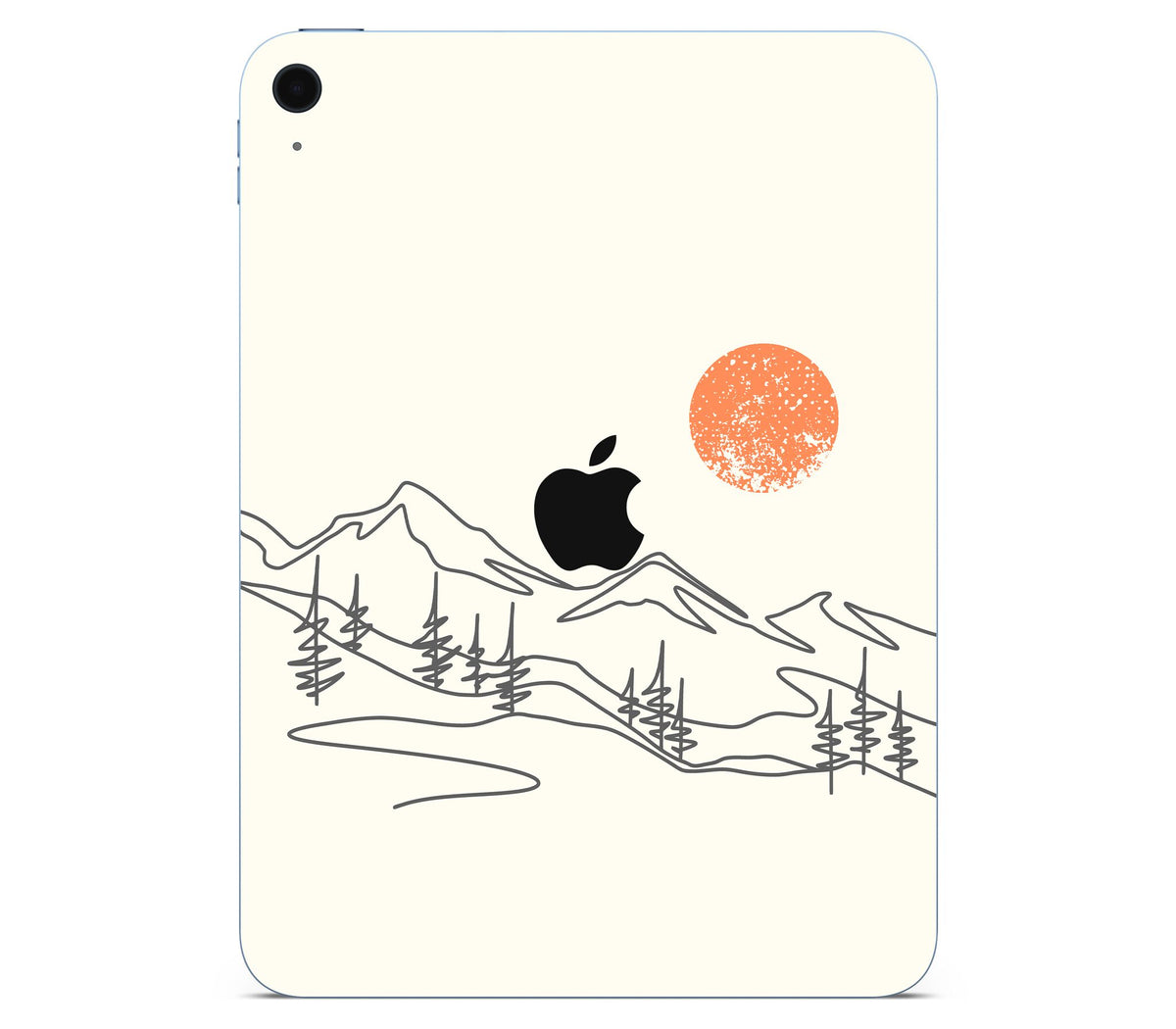 iPad 10.9" (2022, Gen 10) skin, Offline, back skin with logo cutout