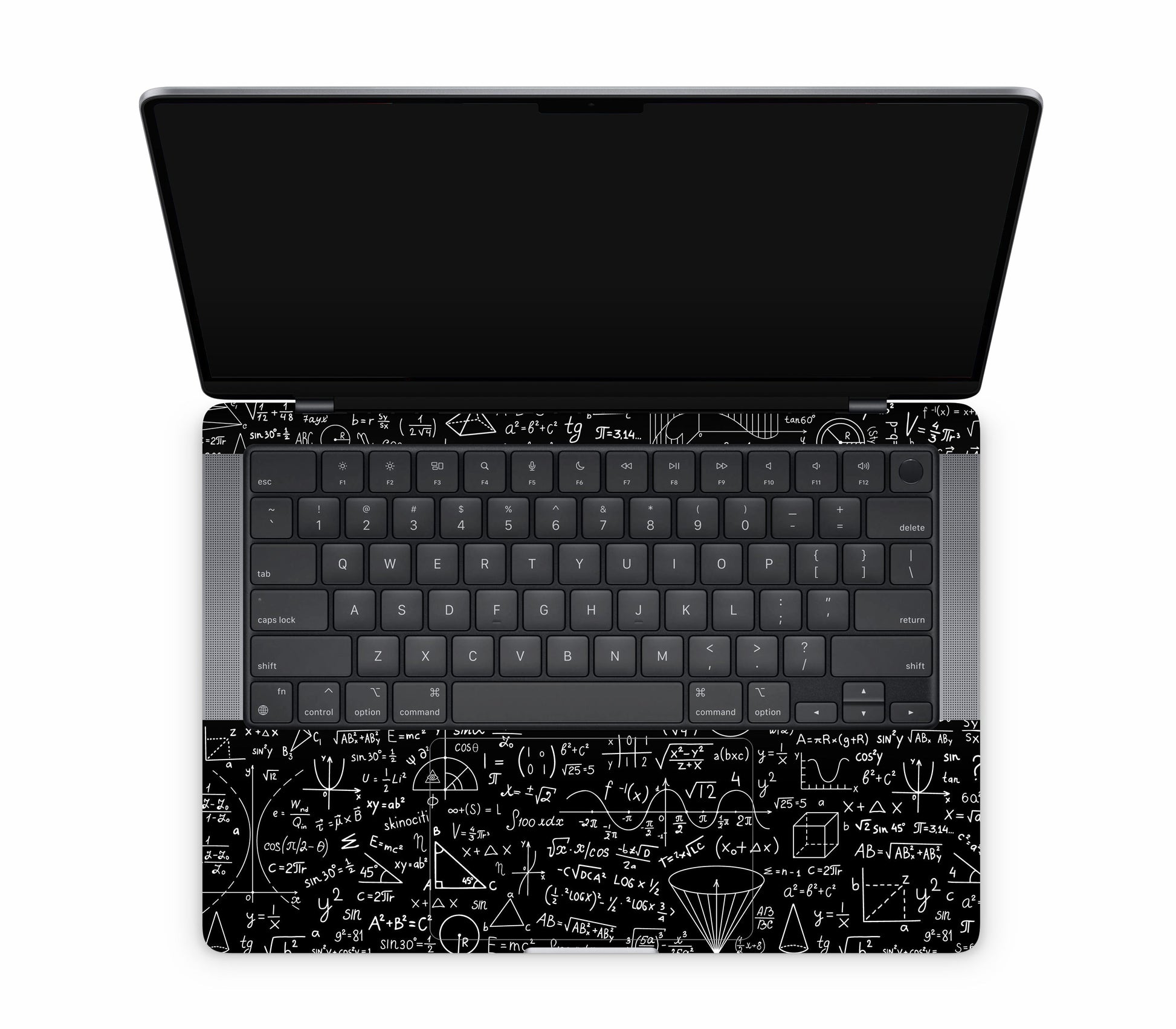 MacBook Pro 14" (2025, M5) skin, Math Madness, inside skin